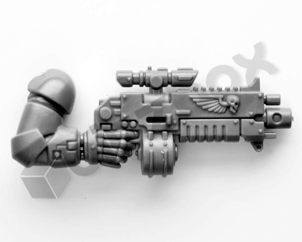 Iron hands Primaris Upgrades Bolt Rifle