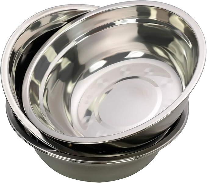 stainless steel bowls for lola and daisy raised dog feeder