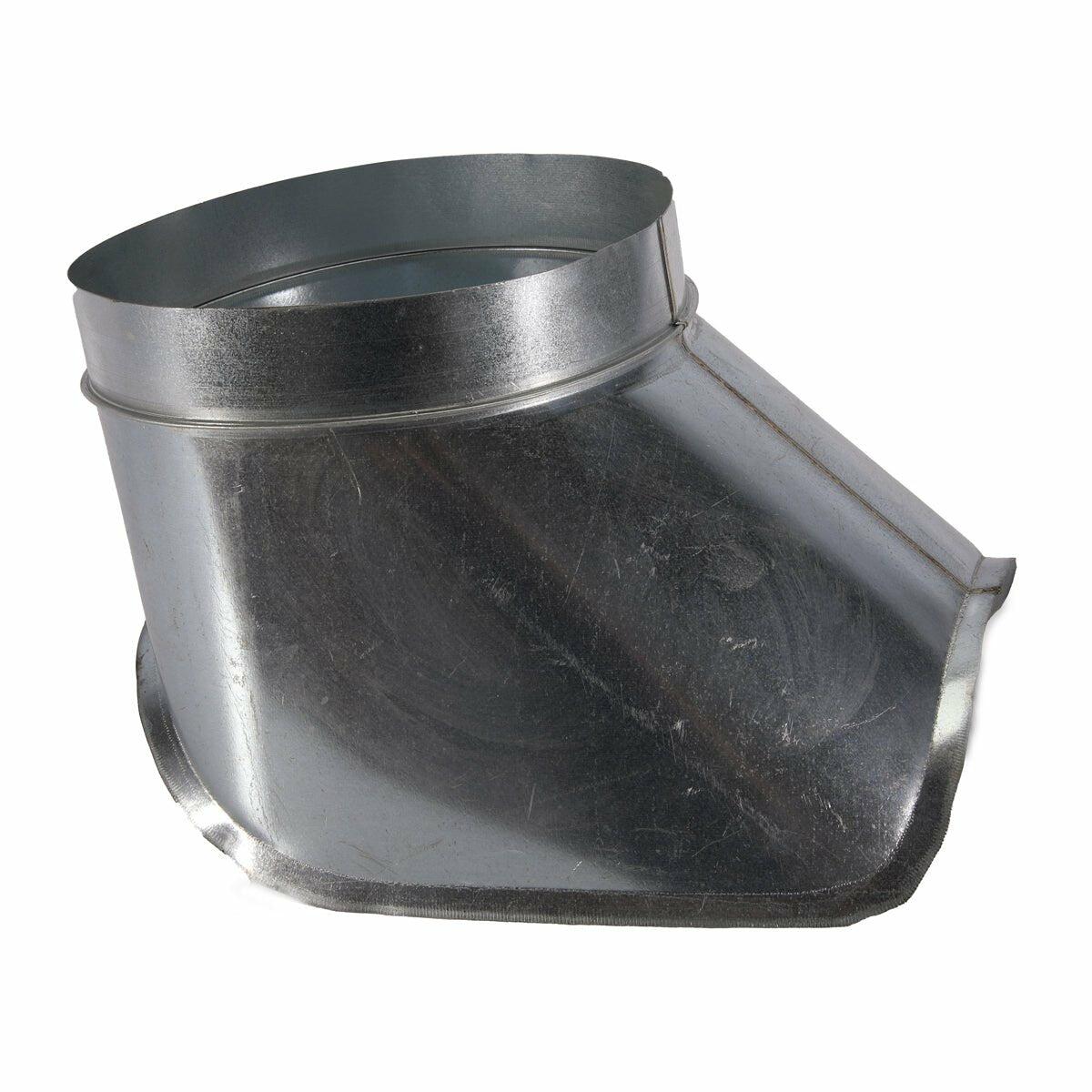 762mm Diameter Branch - 90 Degree Curved Boot - Alpha Air Ventilation Supplies