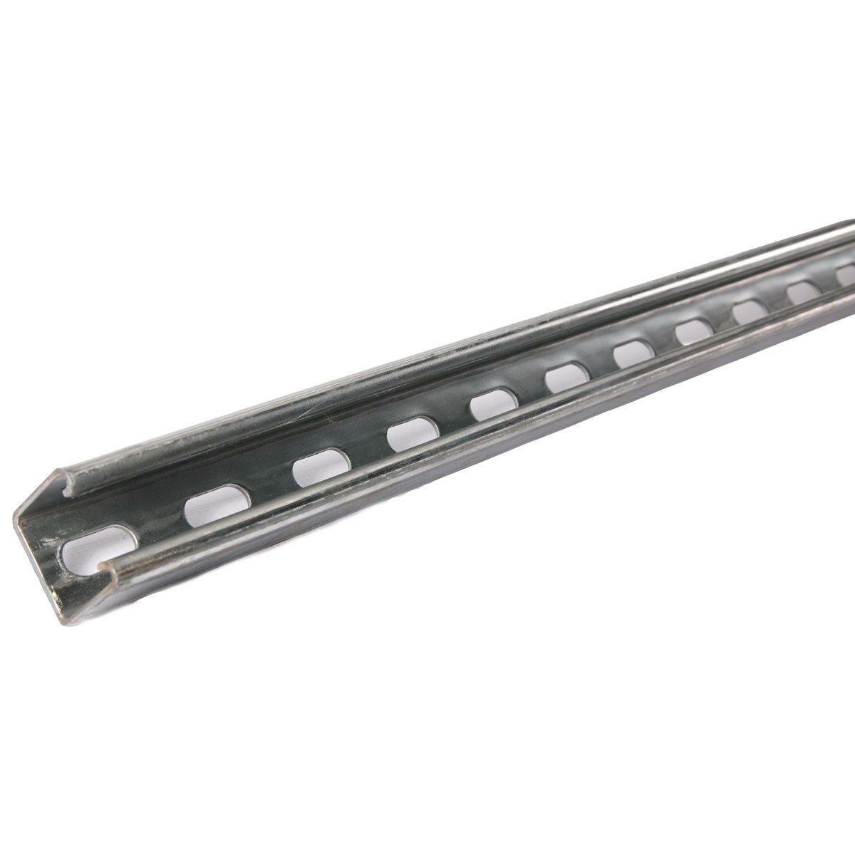 Slotted Channel - 41mm x 21mm x 1.5mm - 3m length (Light Gauge) - Alpha Air Ventilation Supplies