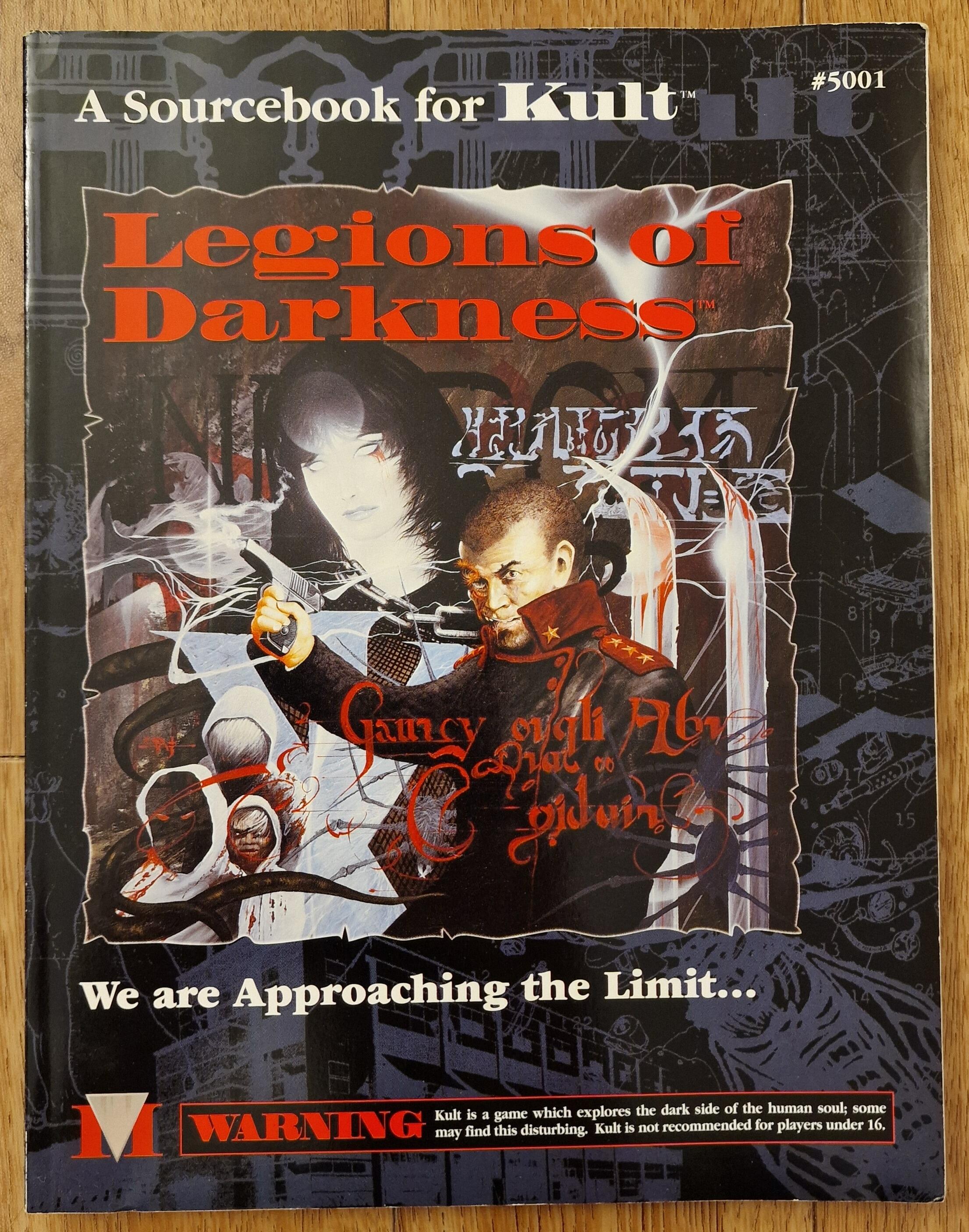 Kulit Rph Legions of Darkness Sourcebook for Kult RPG 1st edition by Metropolis