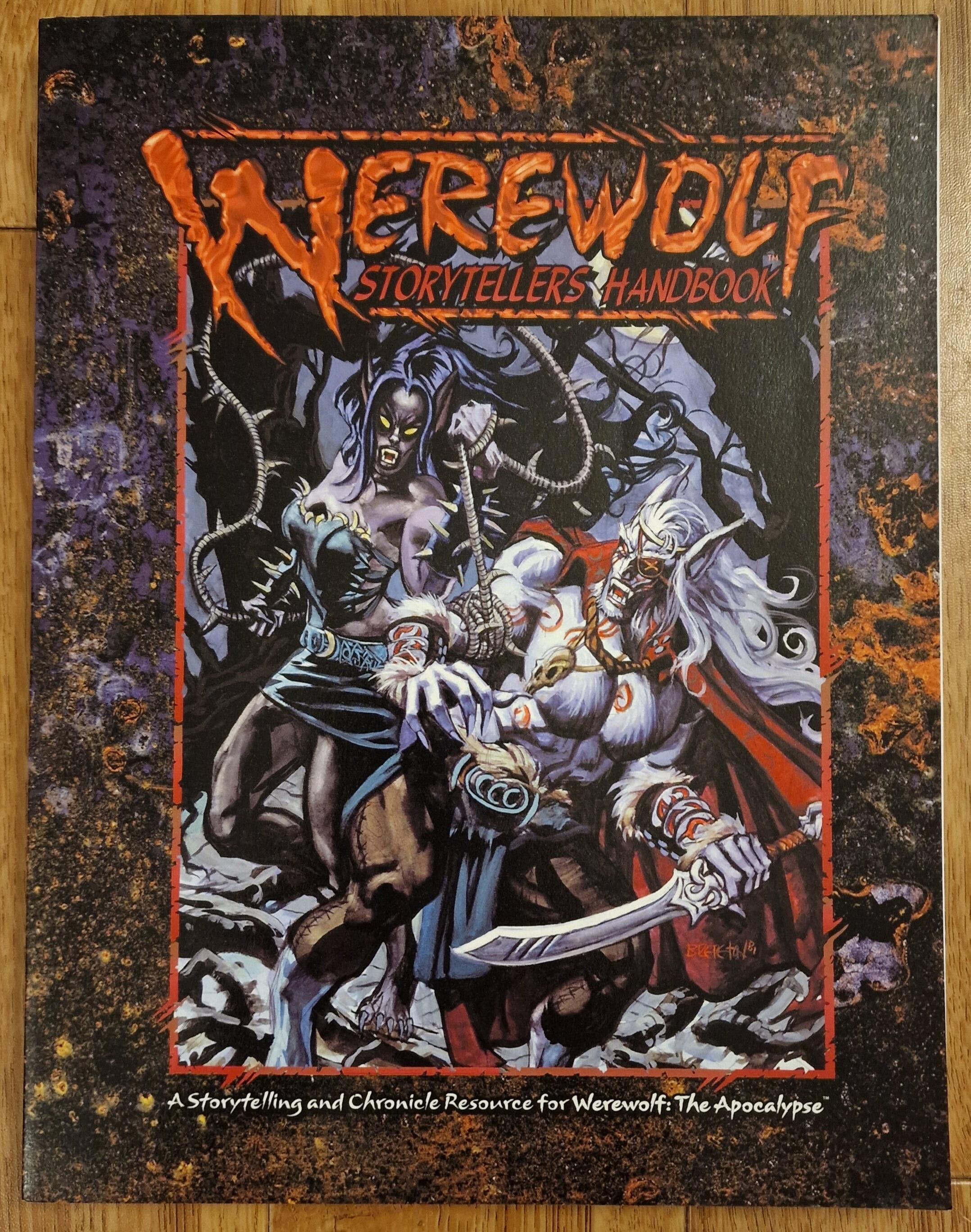 Werewolf Storytellers Handbook Revised Print on Demand by White Wolf