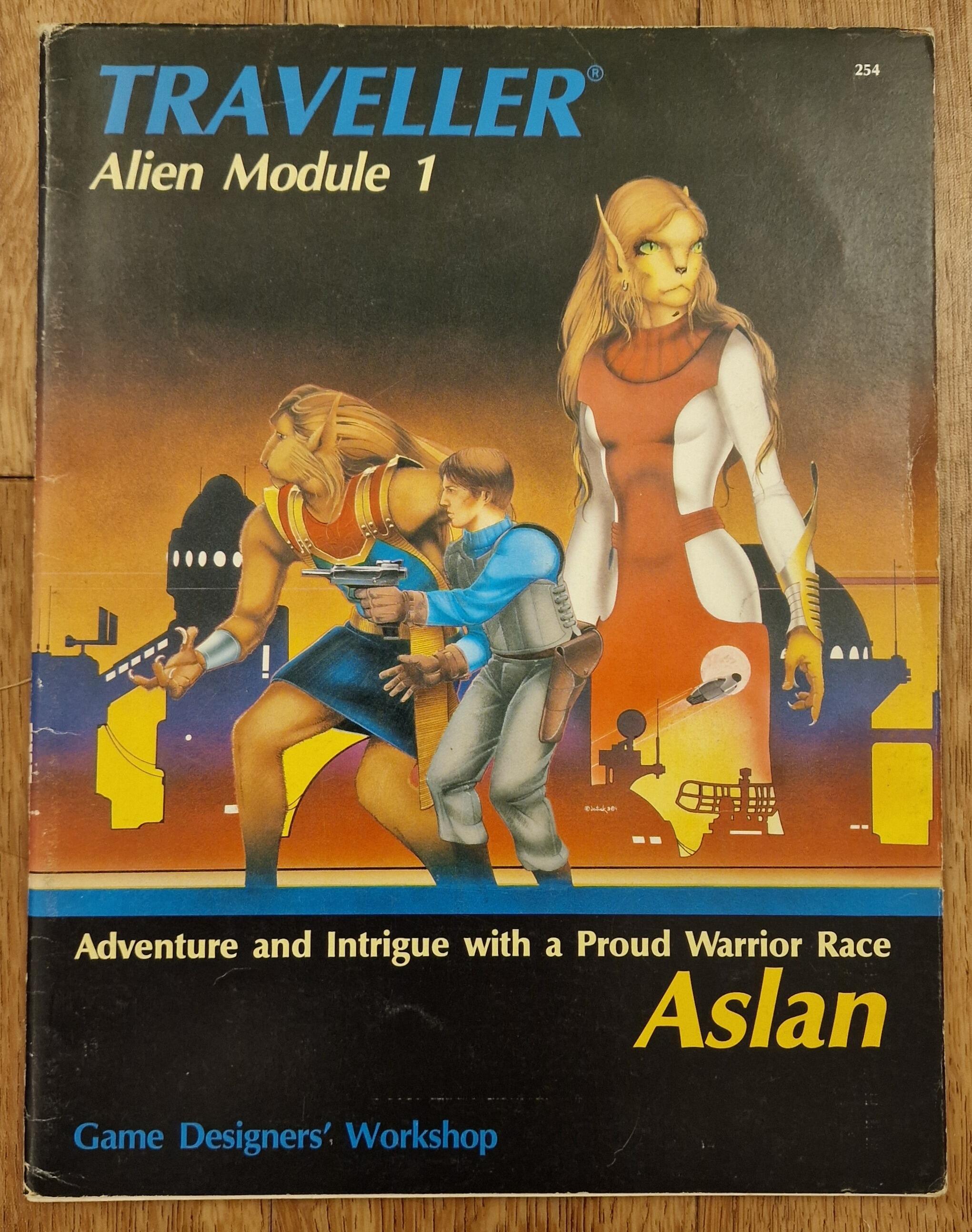 Alien Module 1 Aslan for Classic Traveller by GDW