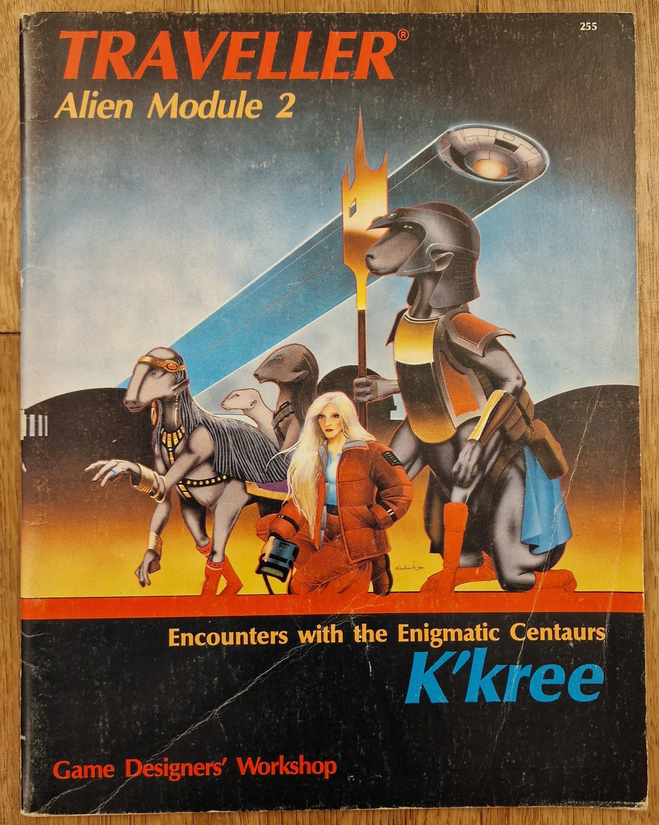 Alien Module 2 K'kree for Classic Traveller by GDW
