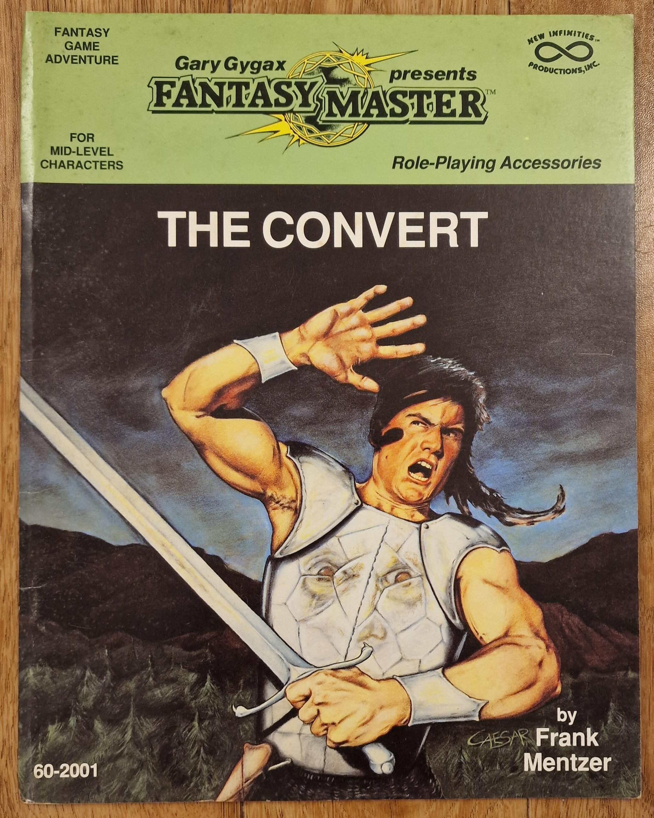 Convert Master The Convert from the Gary Gygax Presents Fantasy Master Series by New ...