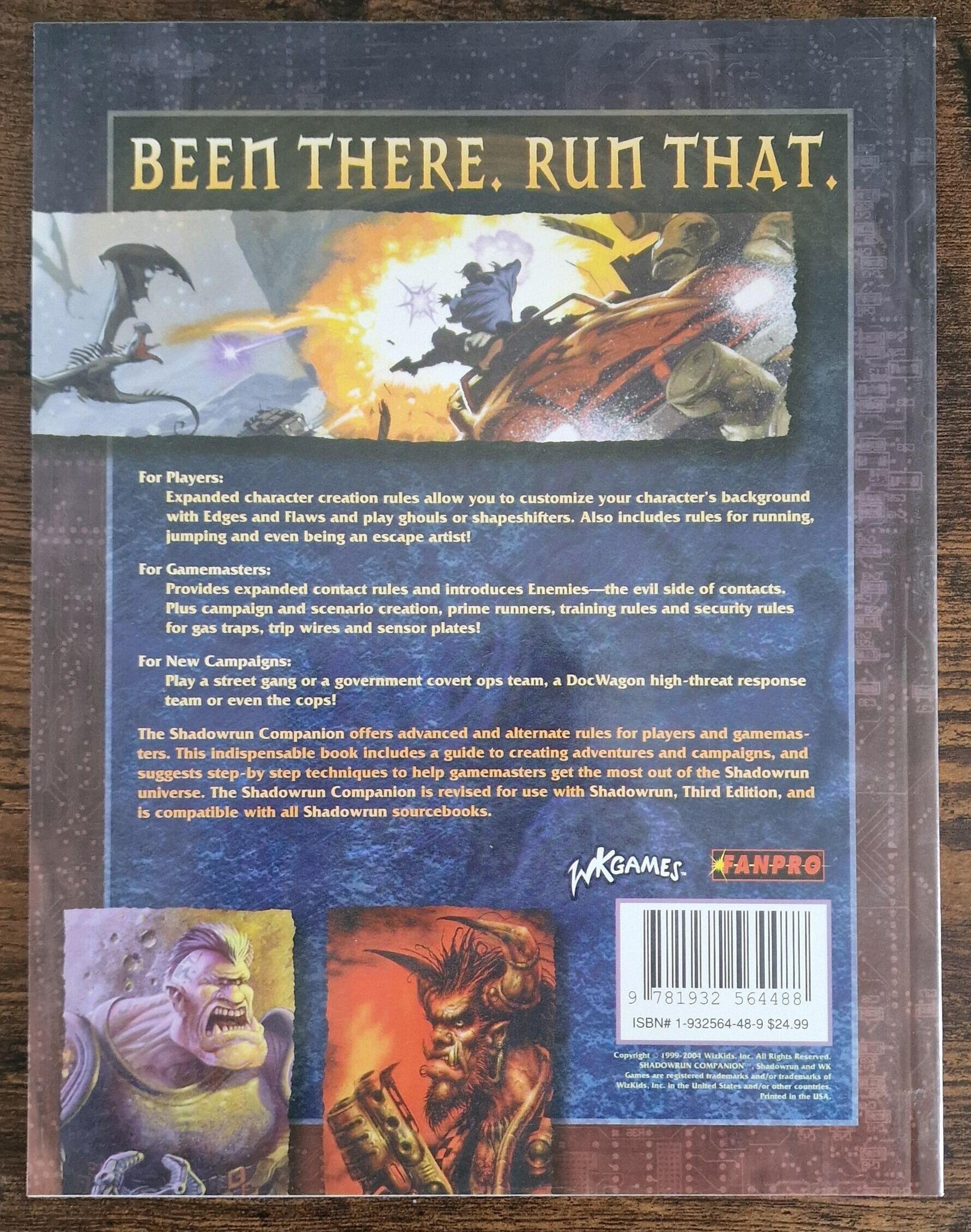 Shadowrun 3rd Edition Bundle of Books