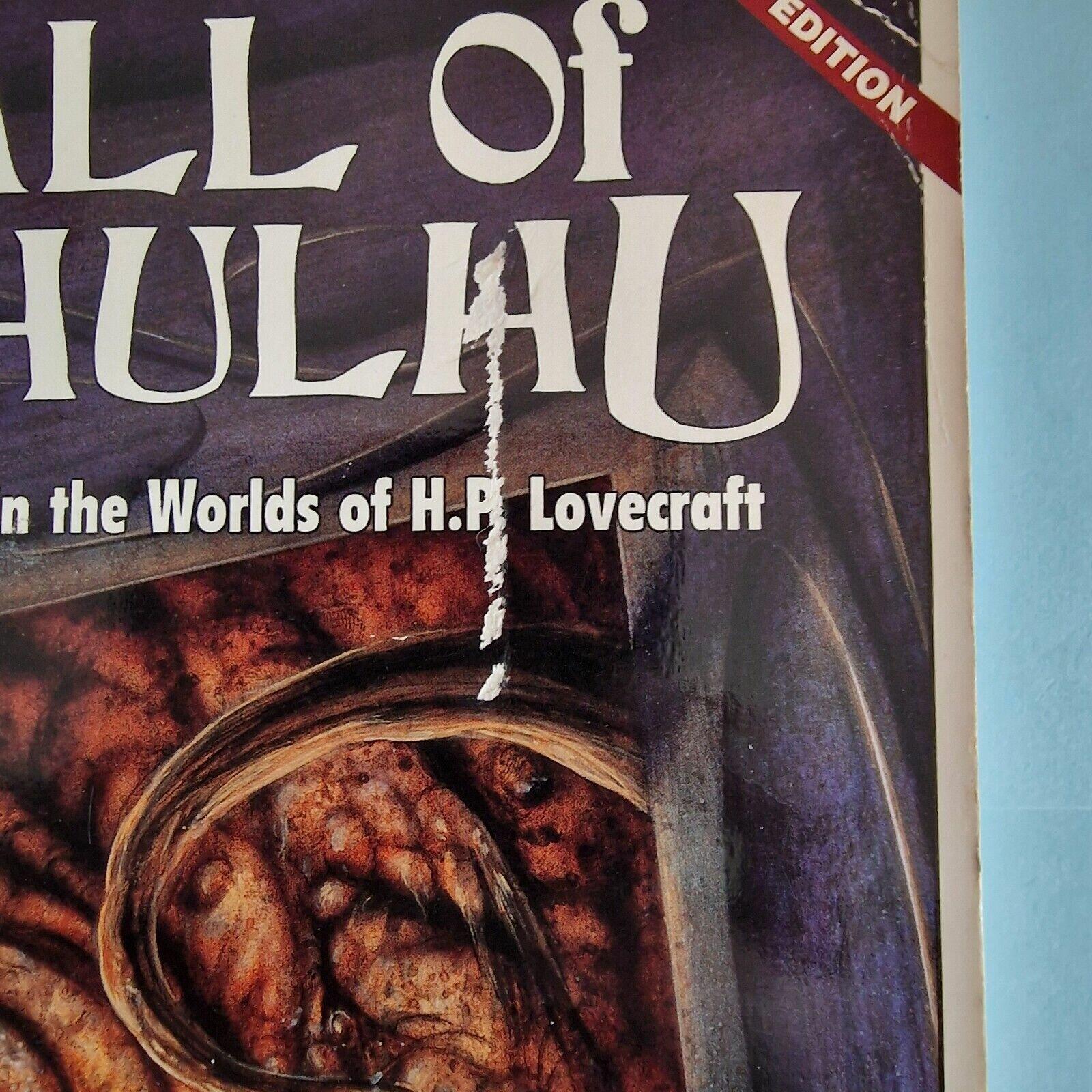 Call deals of Cthulhu 5th edition rule book.