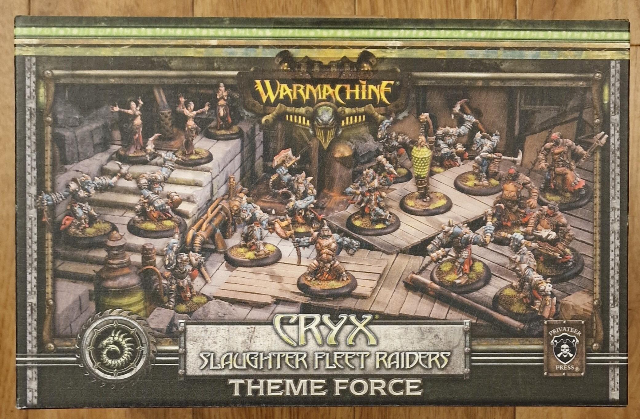 Warmachine Miniature CRYX Slaughter Fleet Raiders Theme Force by ...