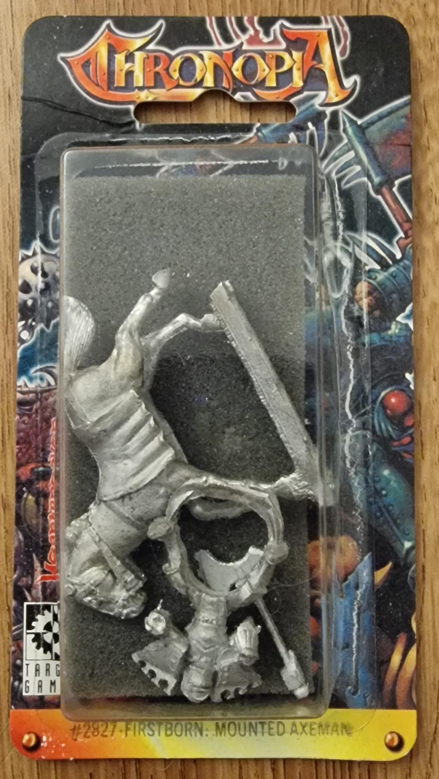Chronopia First Born Firstborn Mounted Axeman for Chronopia 2827 Heartbreaker E1