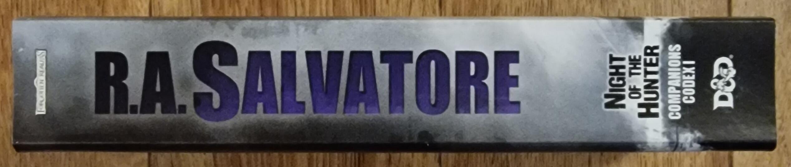 Night of the Hunter by R.A. Salvatore Companions Codex 1 paperback