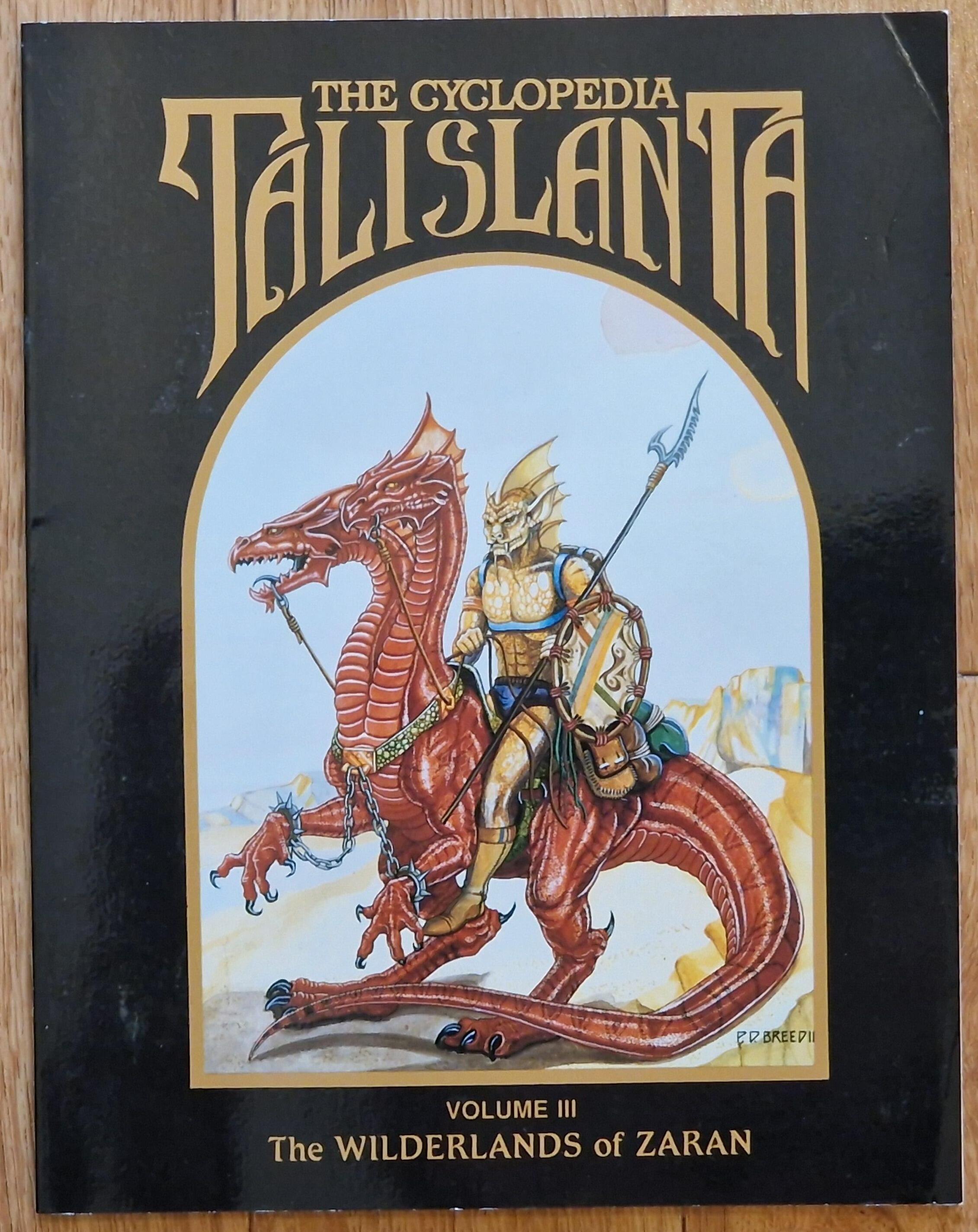 The Cyclopedia Talislanta Vol III The Wilderlands of Zaran by Wizards ...