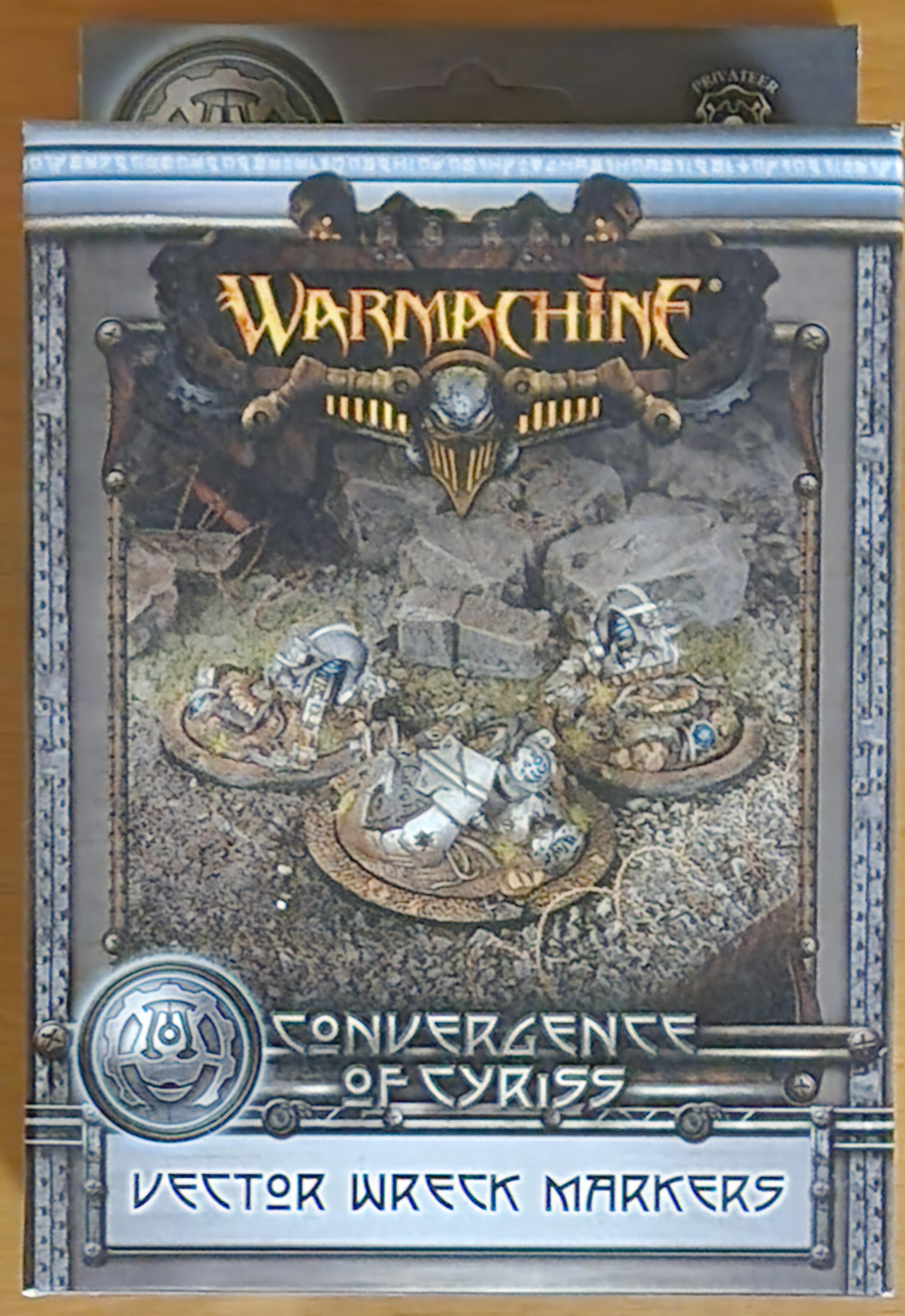 Warmachine Miniature Convergence of Cyriss Vector Wreck Markers by ...