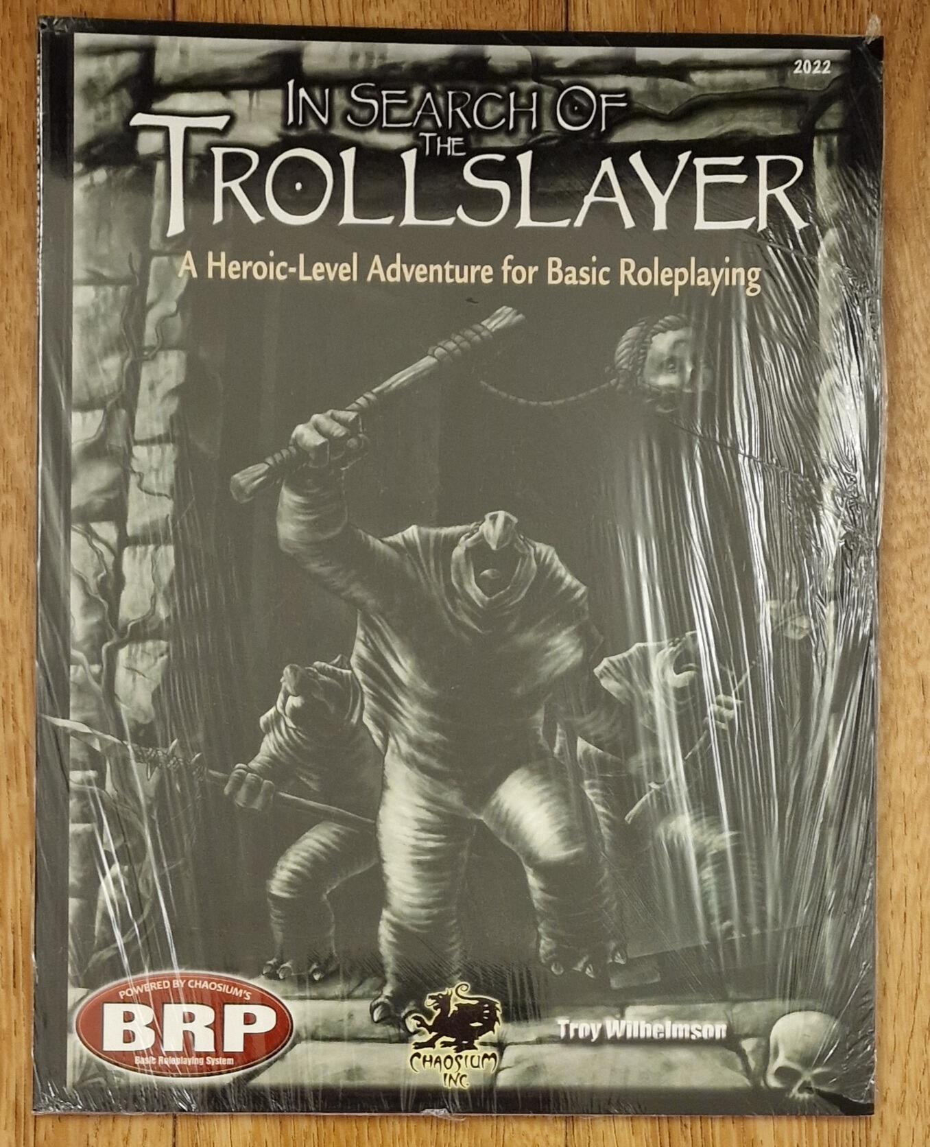 In Search of the Trollslayer for Basic Roleplaying RPG BRP by Chaosium