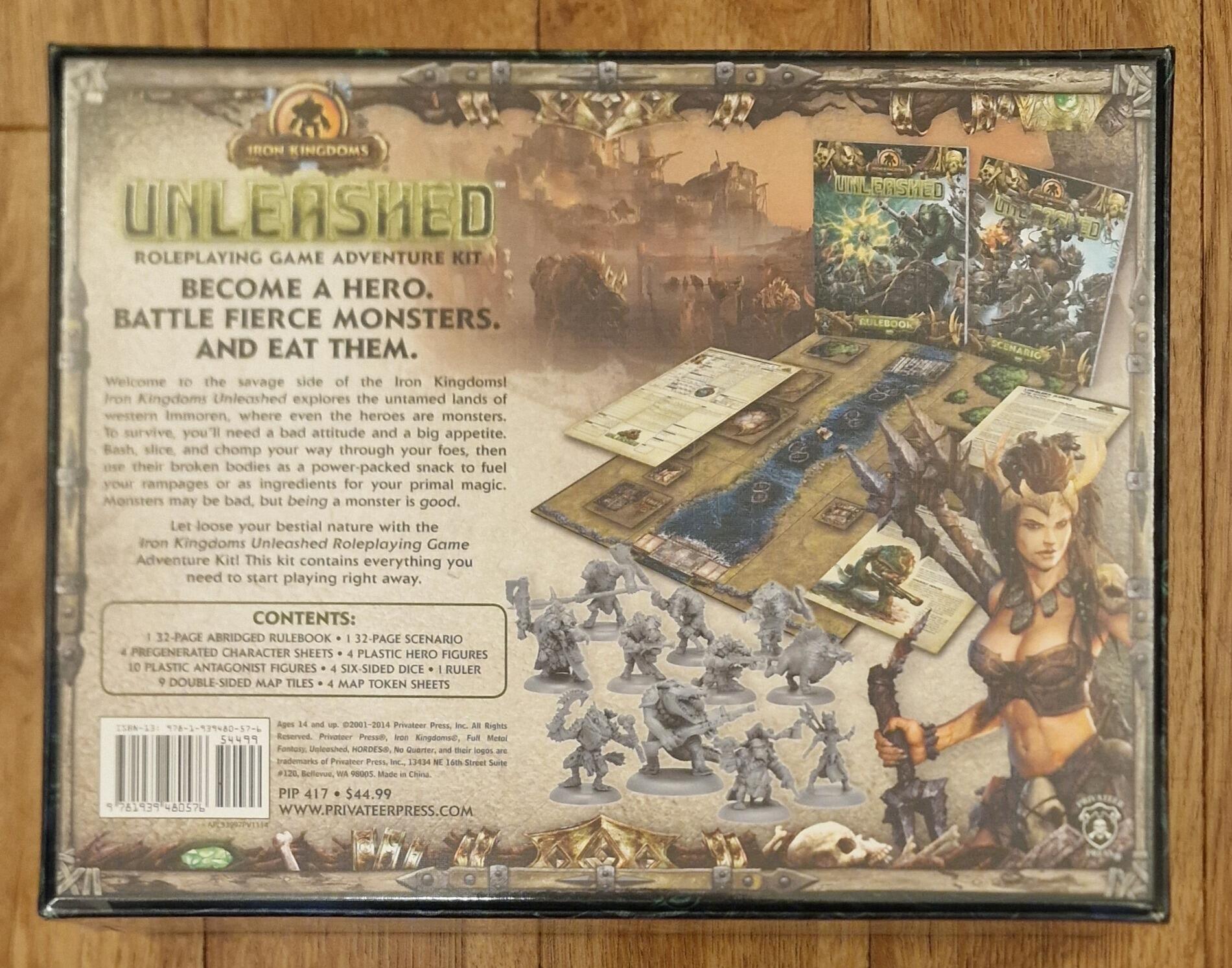 Iron Kingdoms Unleashed RPG Adventure Kit by Privateer Press