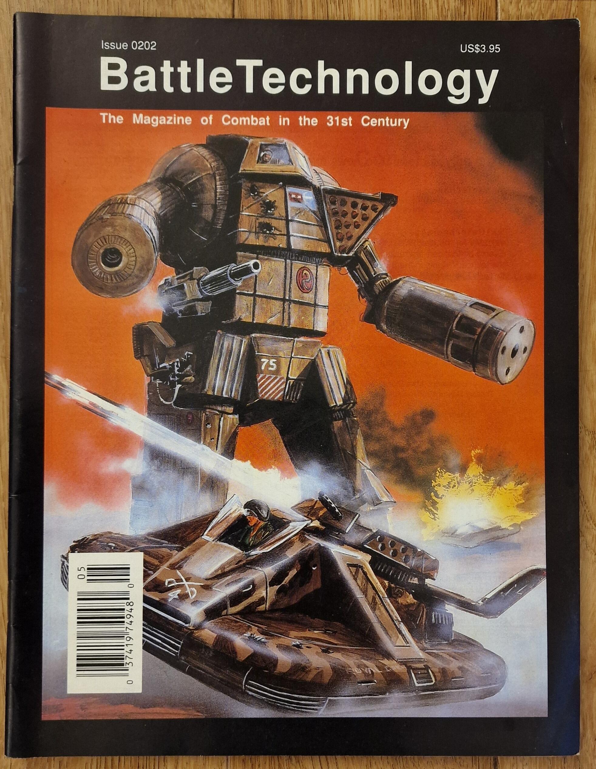 Battle Technology The Battletech Magazine Issue 0202