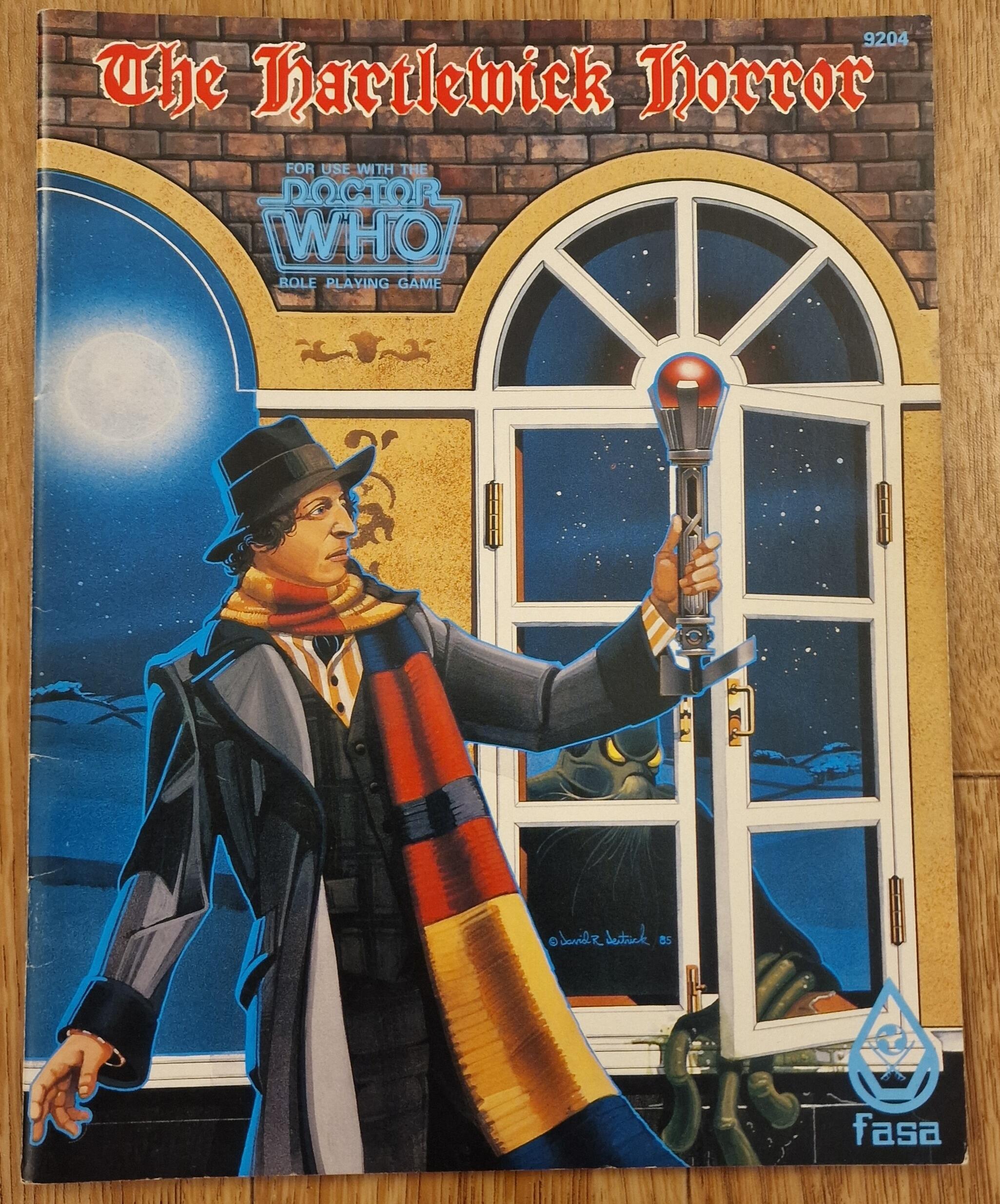 The Hartlewick Horror for Doctor Who Role Playing Game by FASA