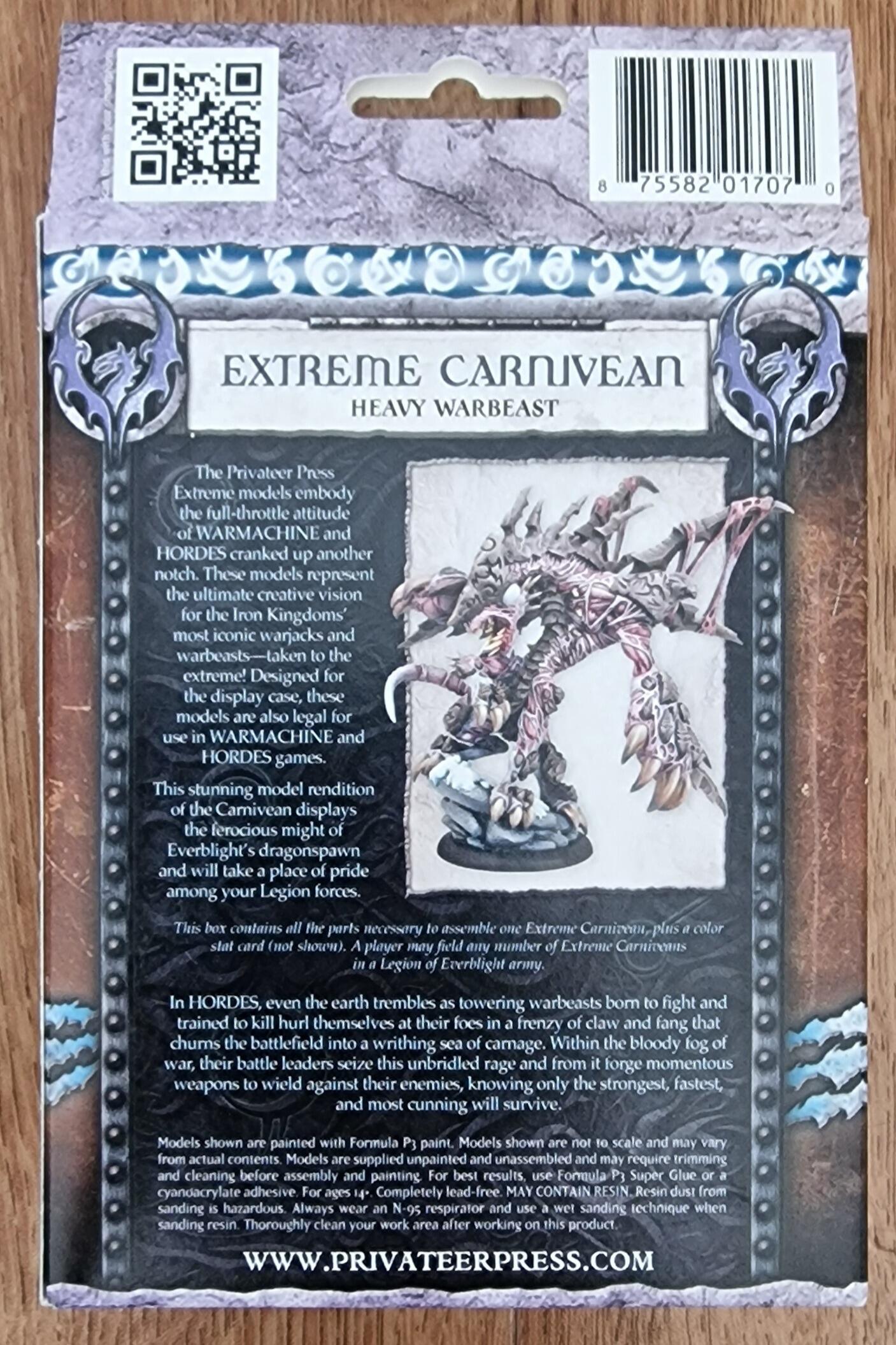 Hordes – Blighted Nyss Warlord – Legion Of Everblight – Privateer Press – NEUF