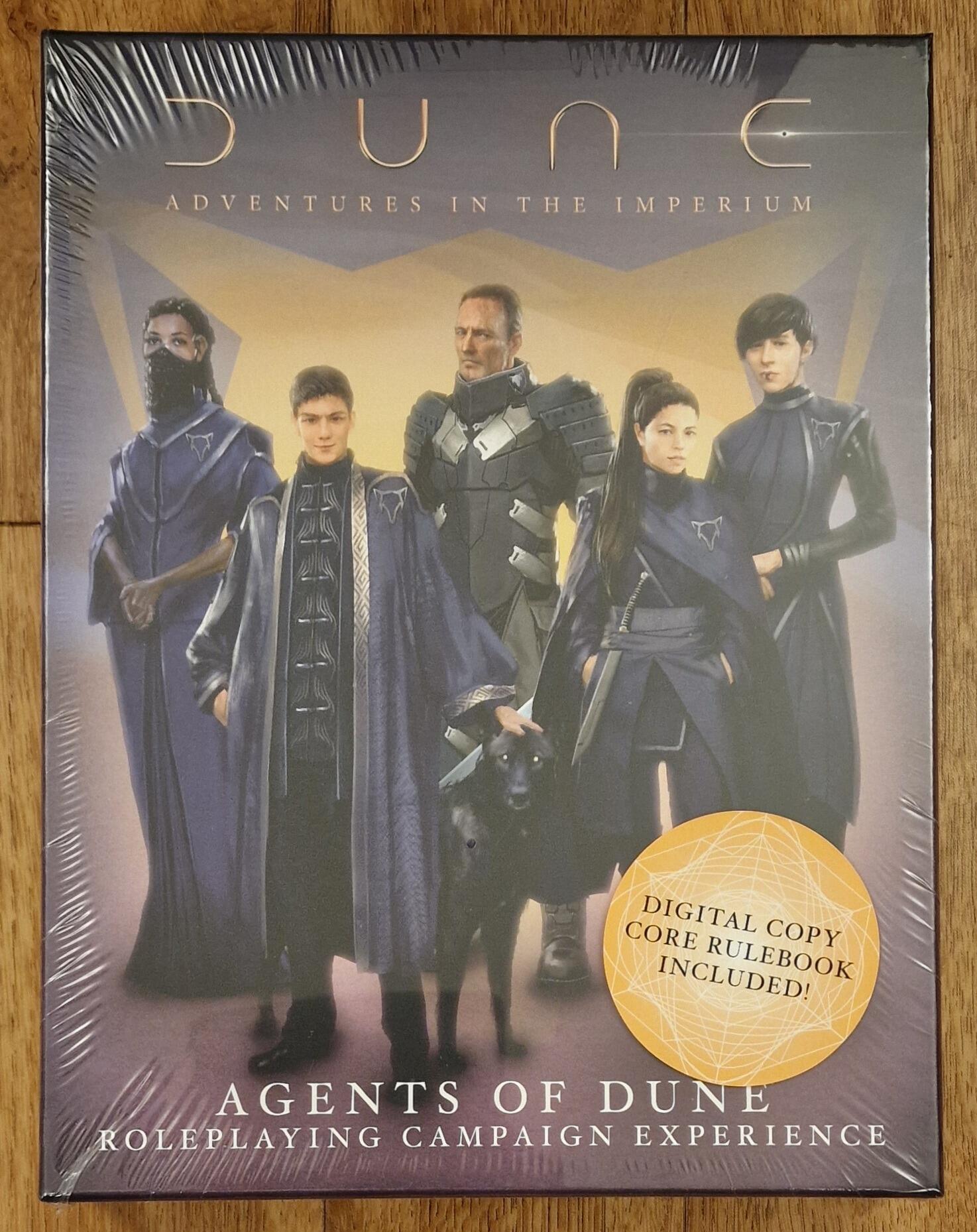 Dune RPG - Adventures in the Imperium - Dice Set: Atreides