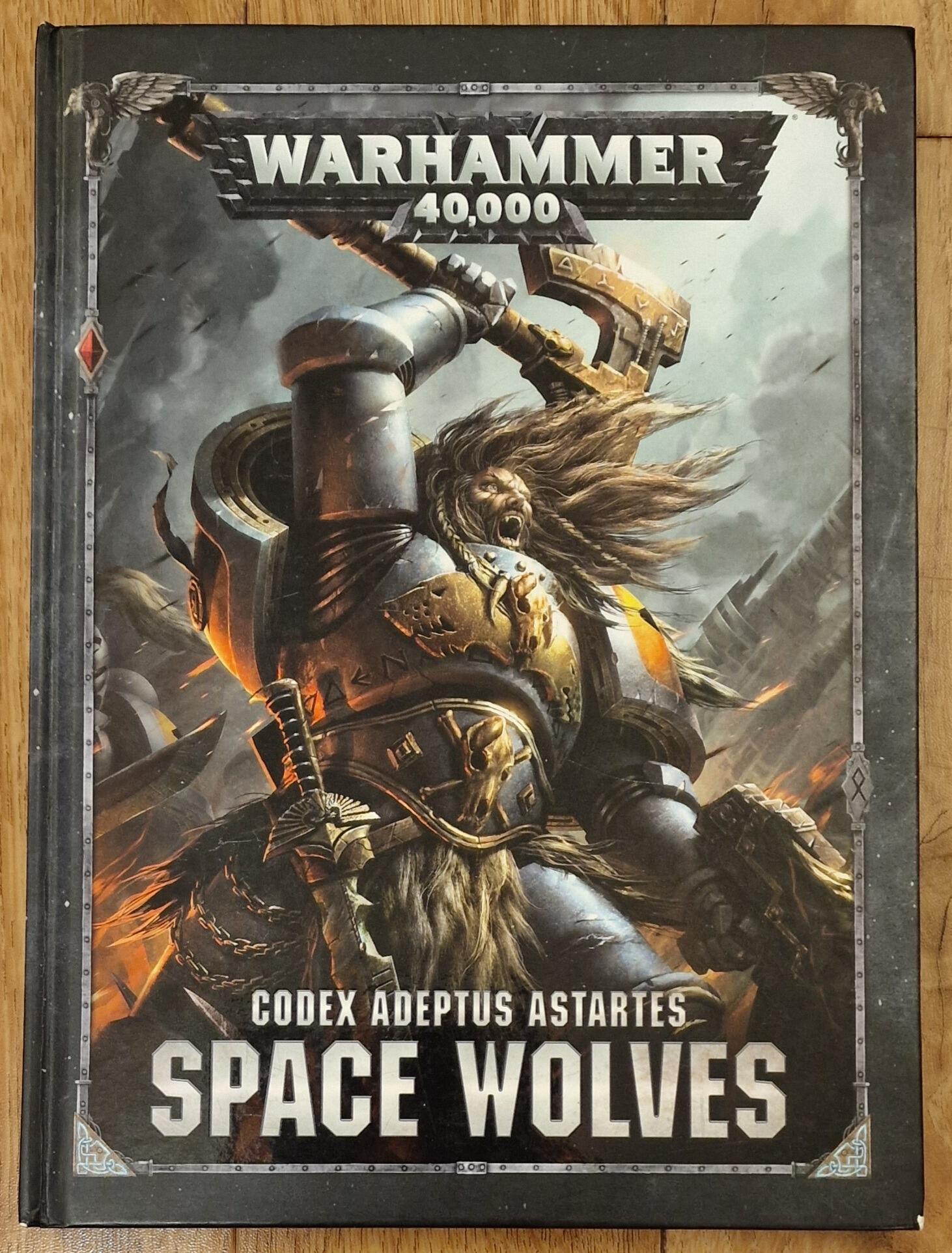 Warhammer 40000 Codex Adeptus Astartes Space Wolves 8th Edition
