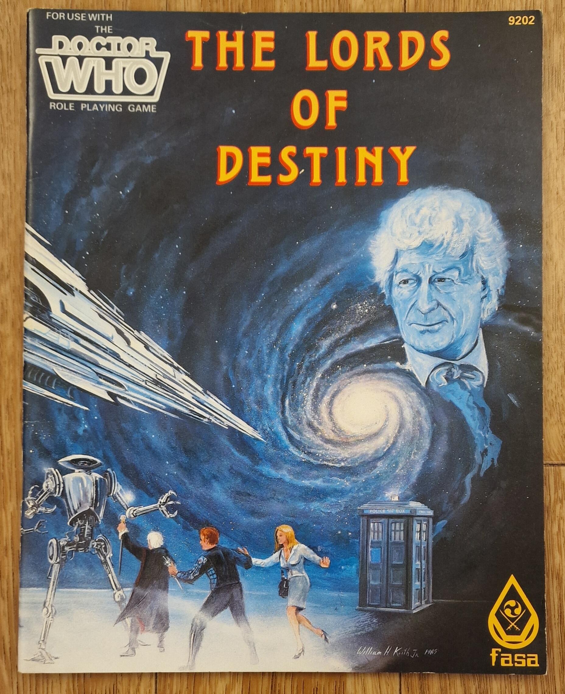 The Lords of Destiny for Doctor Who Role Playing Game by FASA