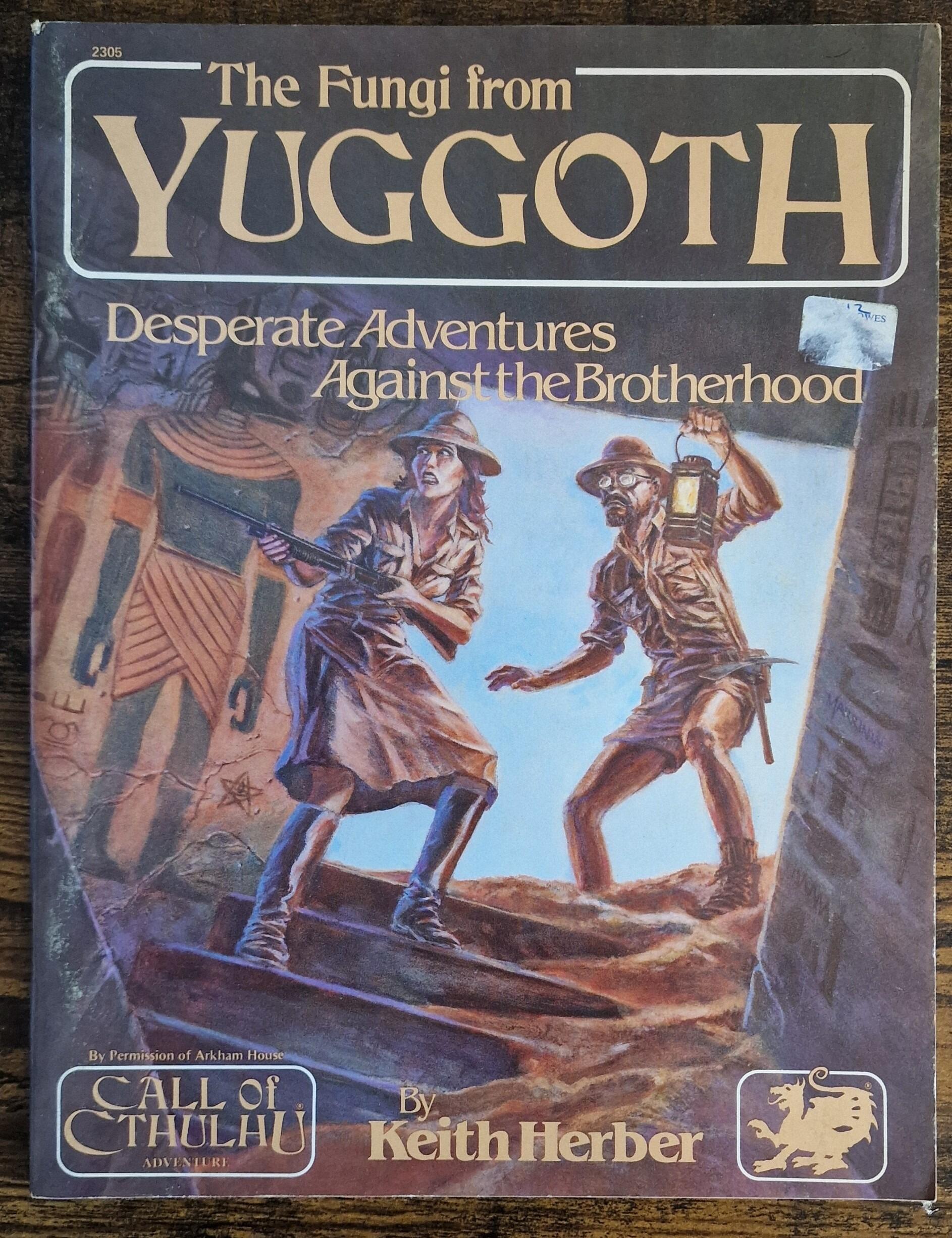 Yugoth The Fungi from Yuggoth for Call of Cthulhu RPG by Chaosium