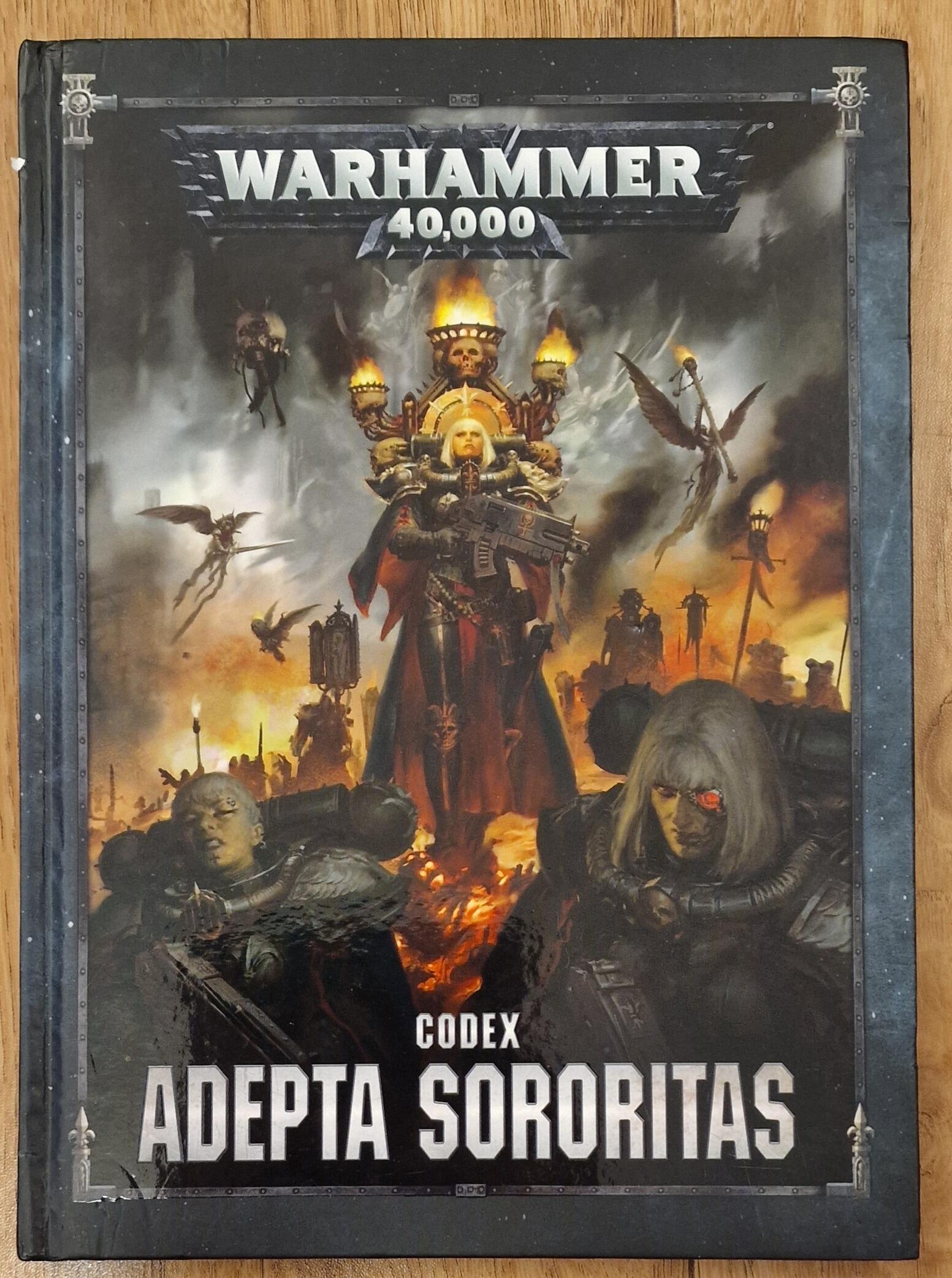 Warhammer 40000 Codex Adepta Sororitas 8th Edition 40K