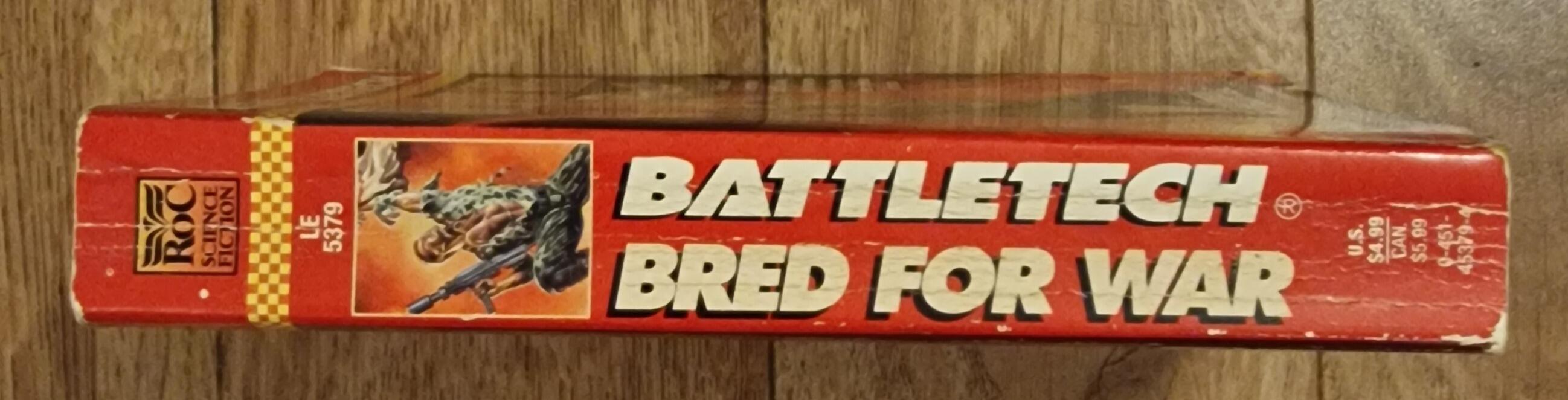 Bred for War a Battletech Mechwarrior Book Novel by Michael Stackpole