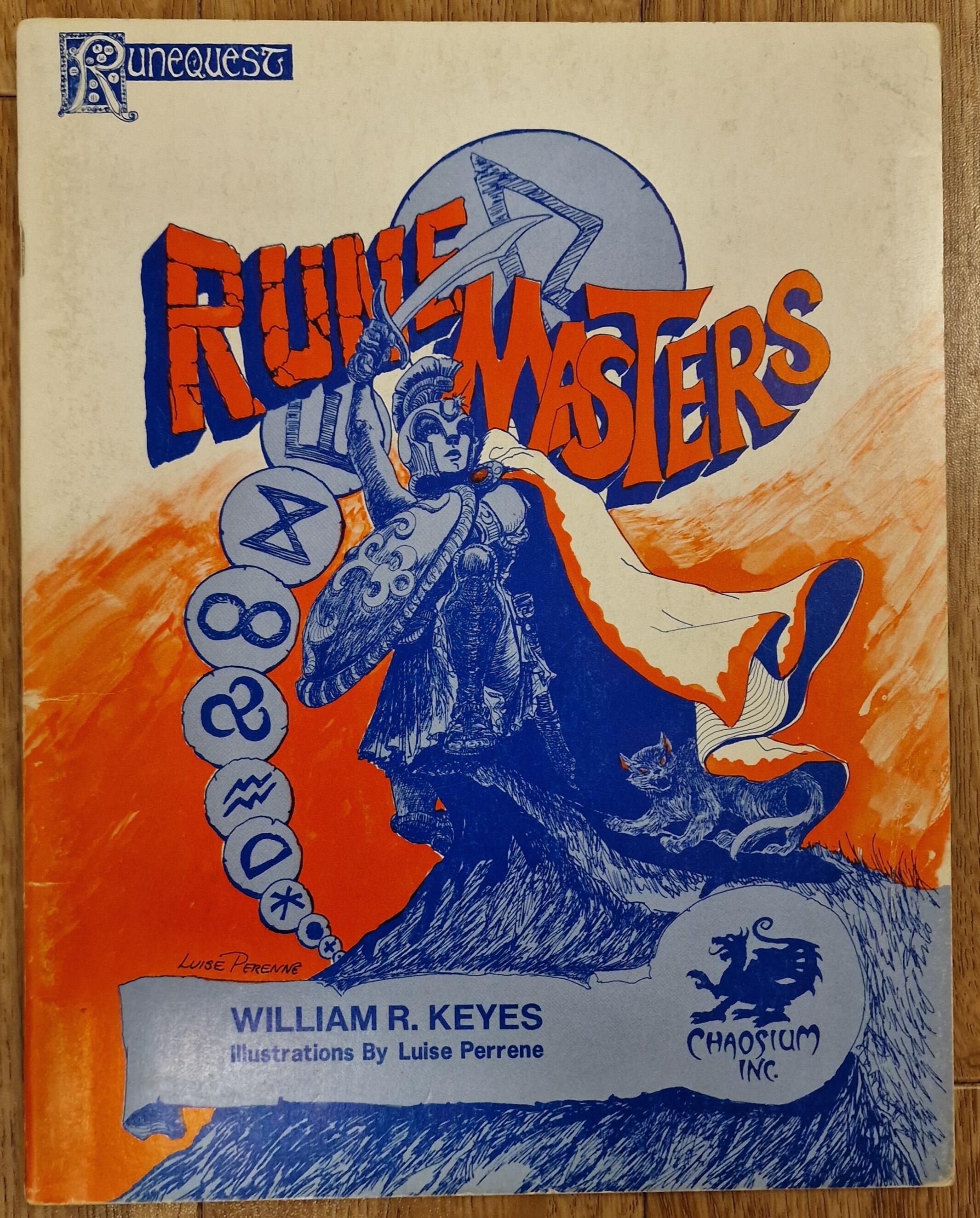 Runemasters for 2nd edition Runequest by Chaosium 14 01