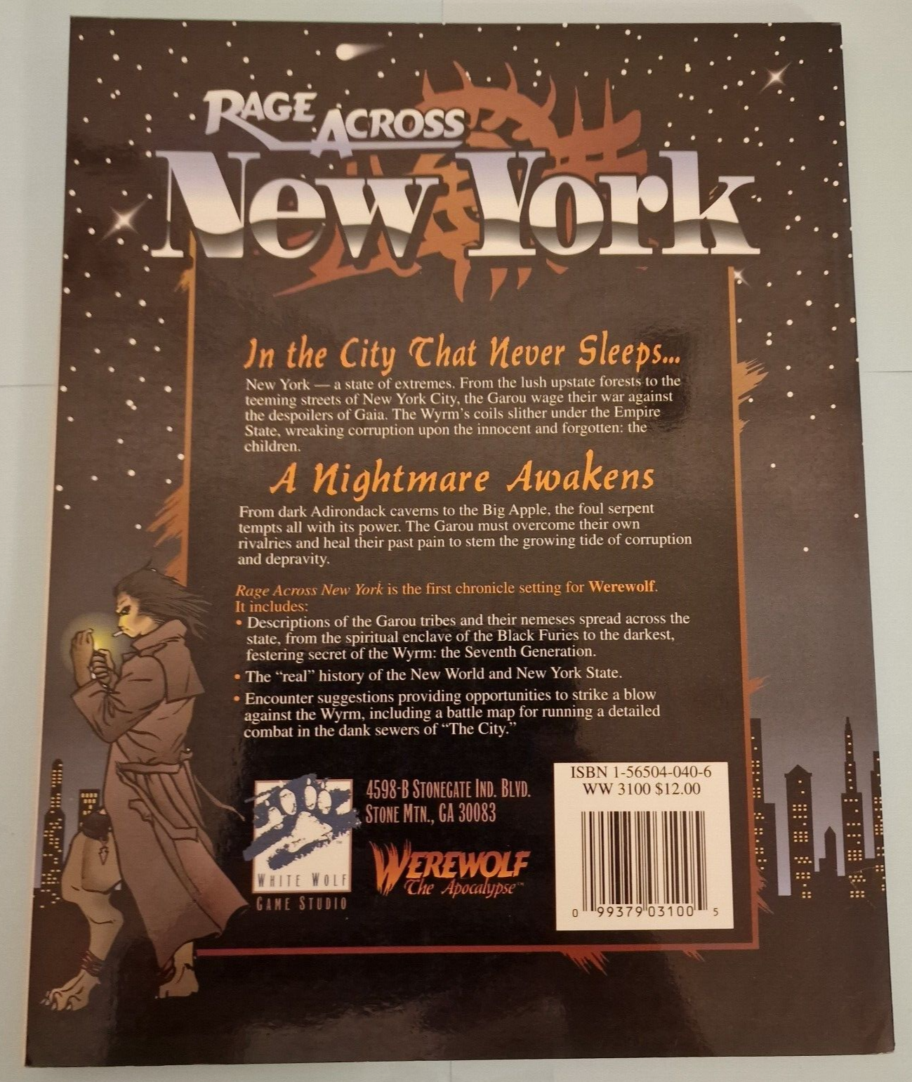 Past Lives - Werewolf The Apocalypse - Supplement Jeu De Rôle - WW3814 NEUF