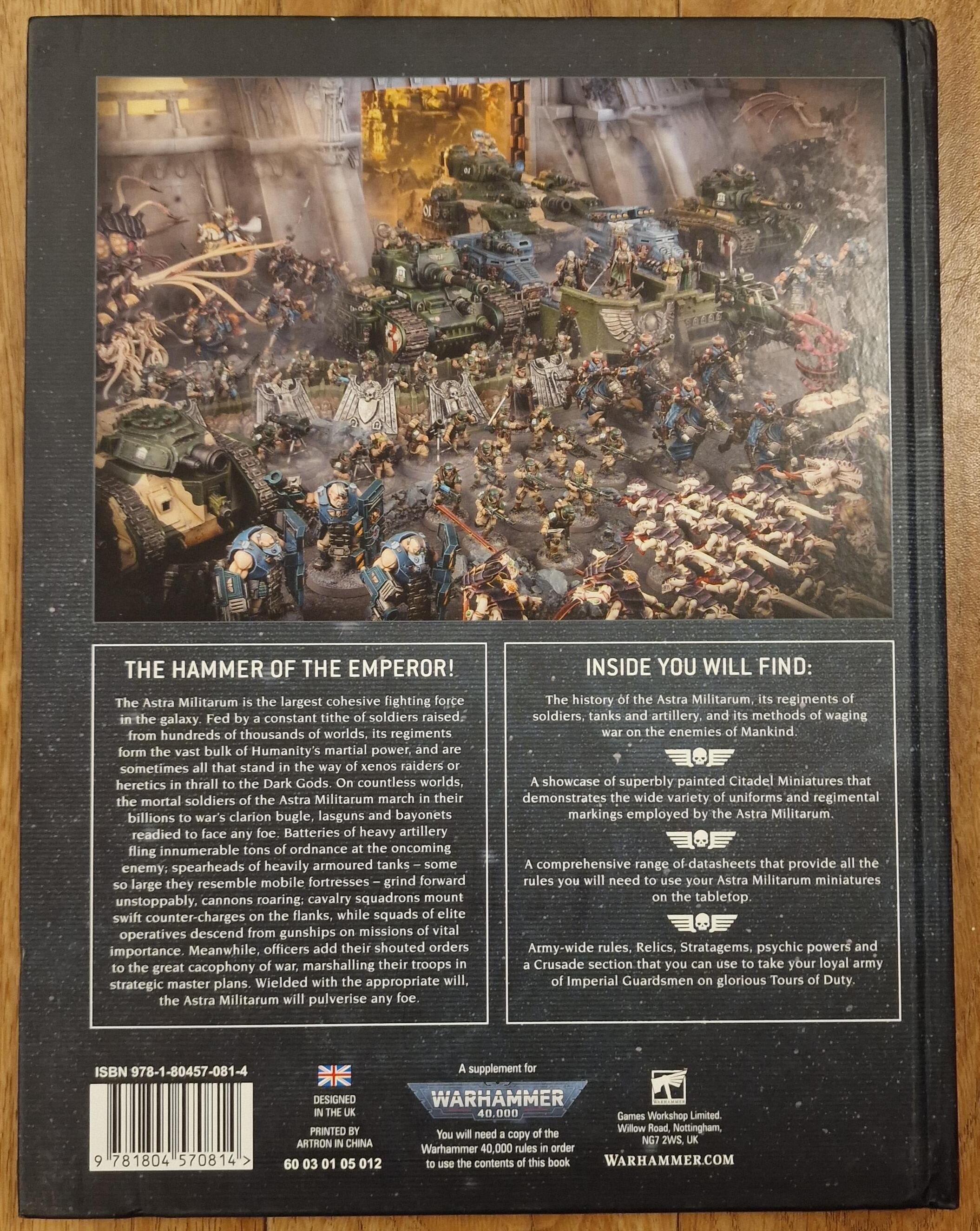 Warhammer 40k – Codex V.9 Astra Militarum (FR) – Games Workshop