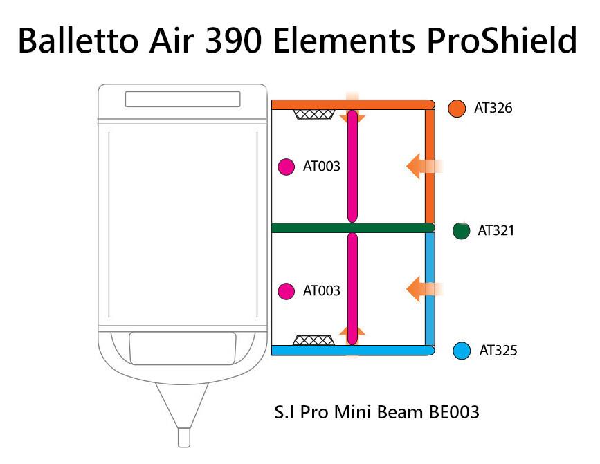 Balletto Pro Air 390 Main Left Tube 2026 AT325 - 4