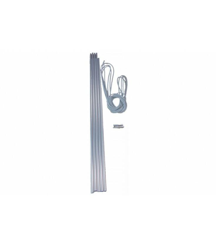 Alloy Pole Repair Pack - 60cm x 7.9mm diameter (5 Sections) - 1