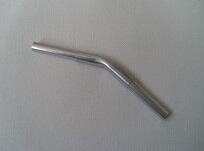 Alloy Pole Angle Section 7.9mm diameter Silver (Pack of 2) - 1