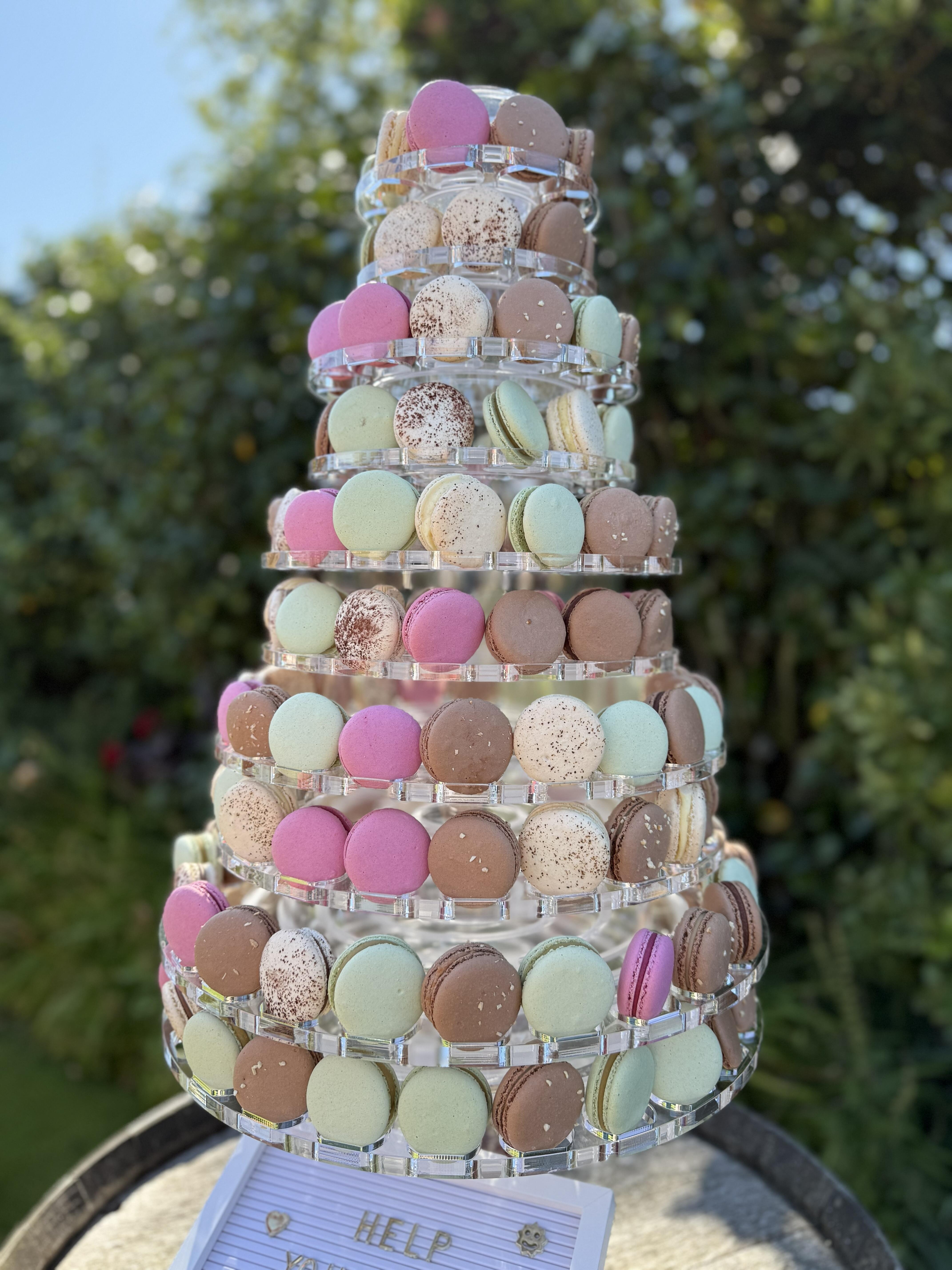 macaron tower
