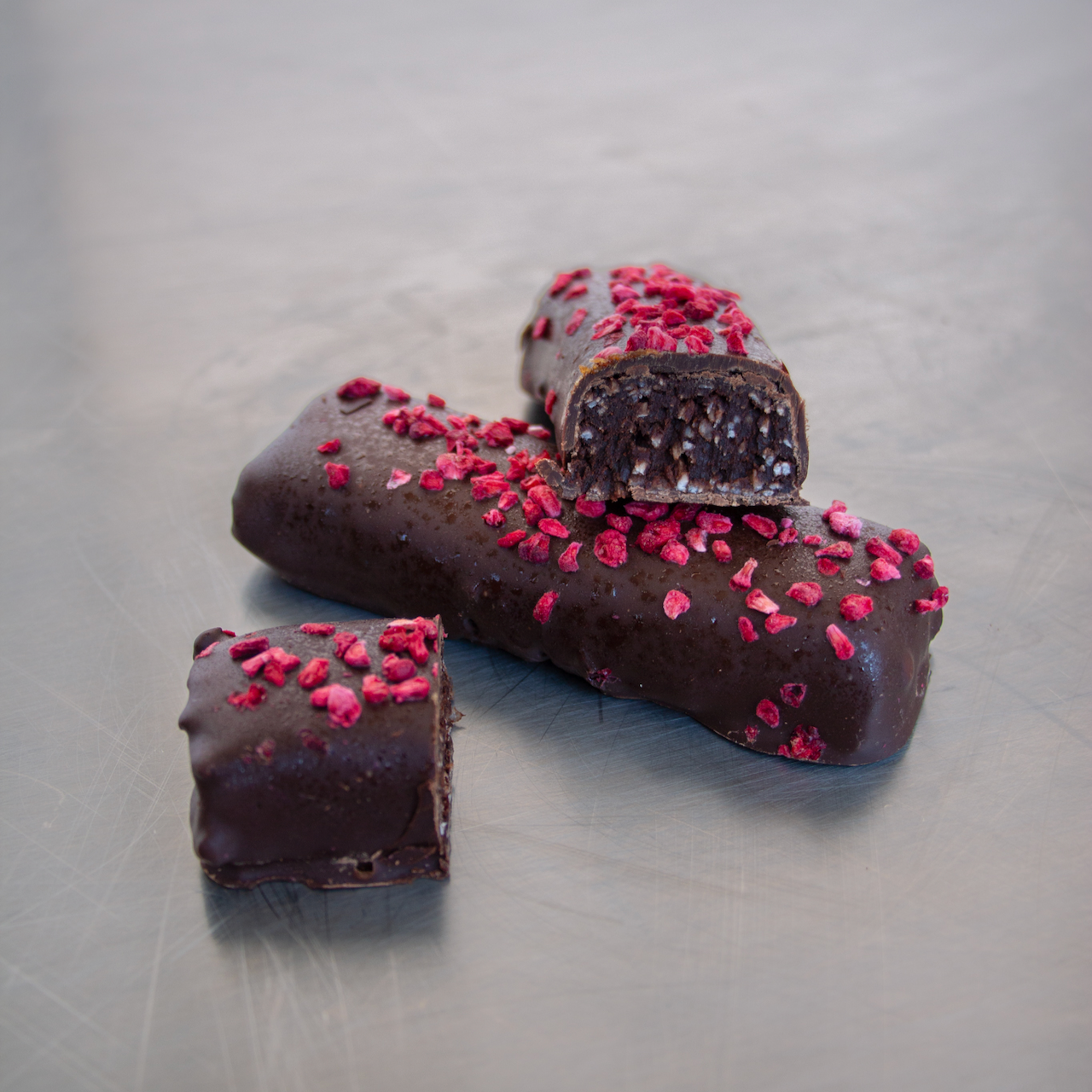 Chocolate Raw Bar - sliced