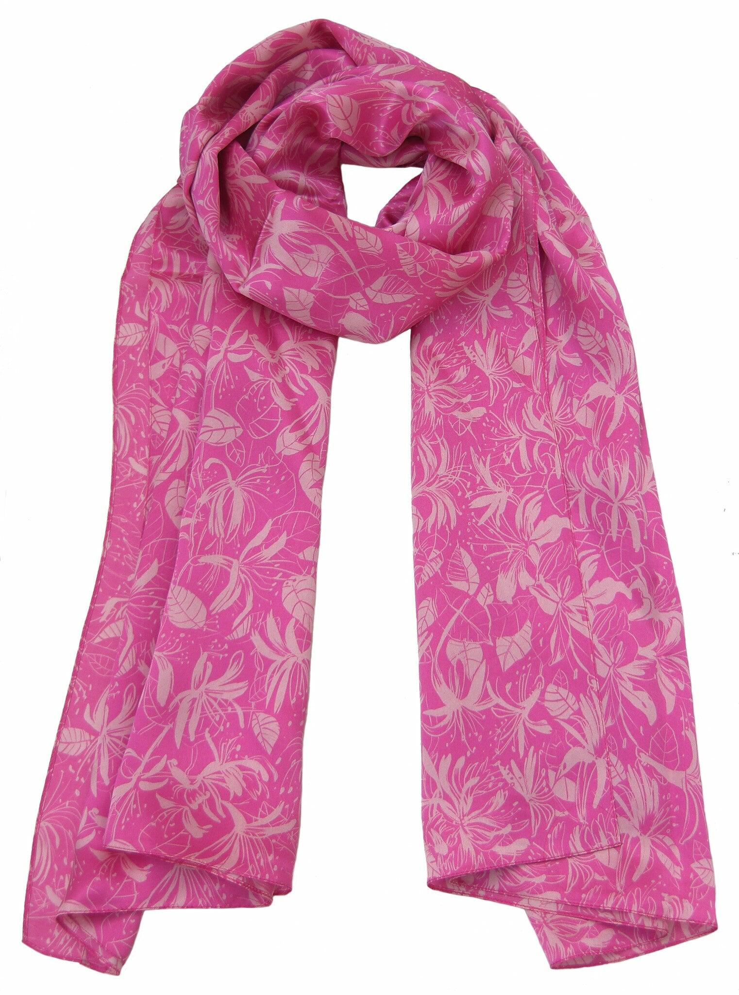 Honey Suckle Scarf - Blooms of London - Designs inspired by nature