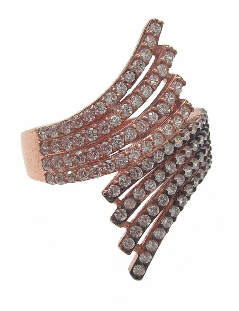 Rose gold vermeil ring - Blooms of London - Designs inspired by nature