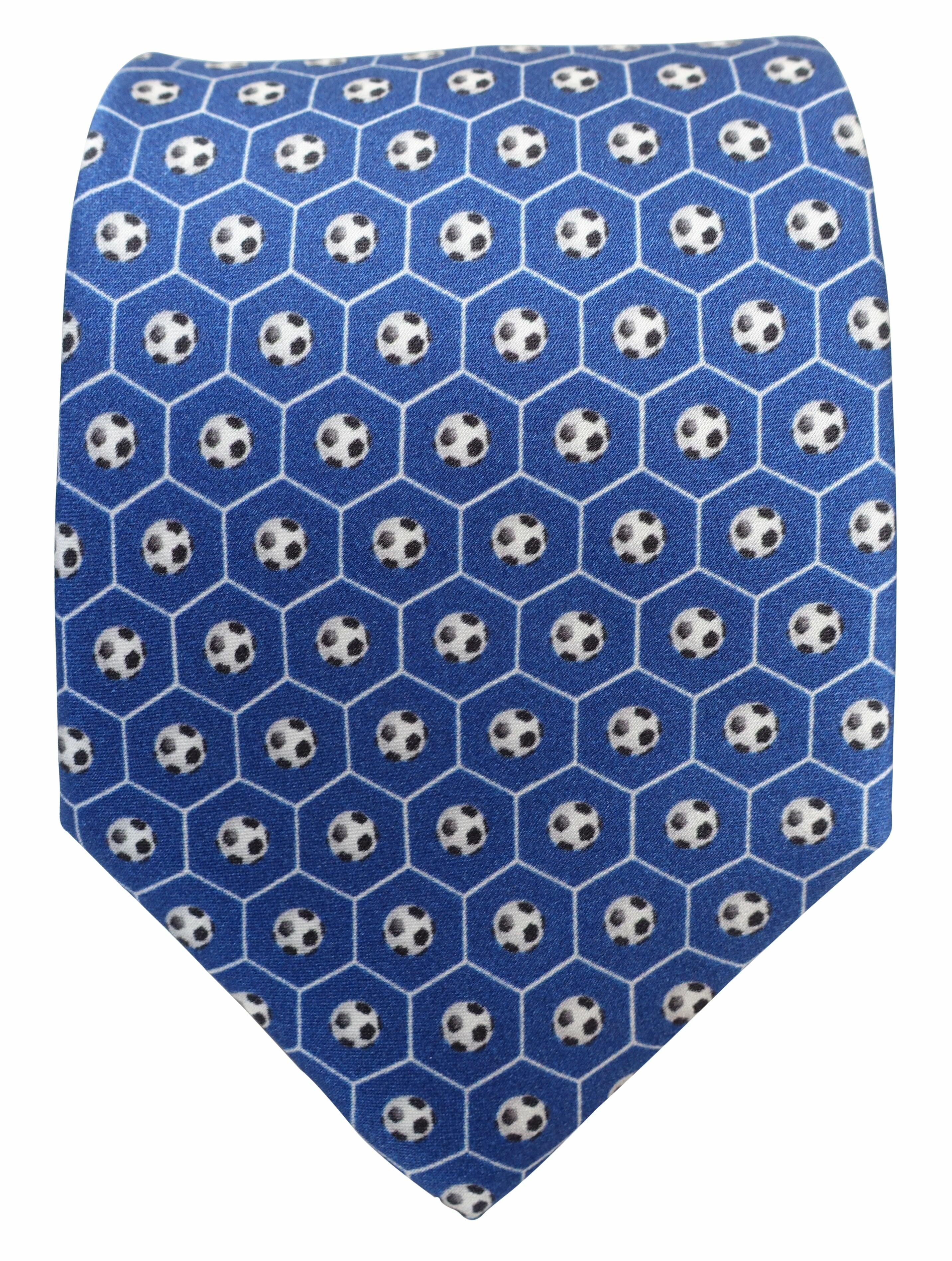 Football print Tie - Blooms of London - Designs inspired by nature