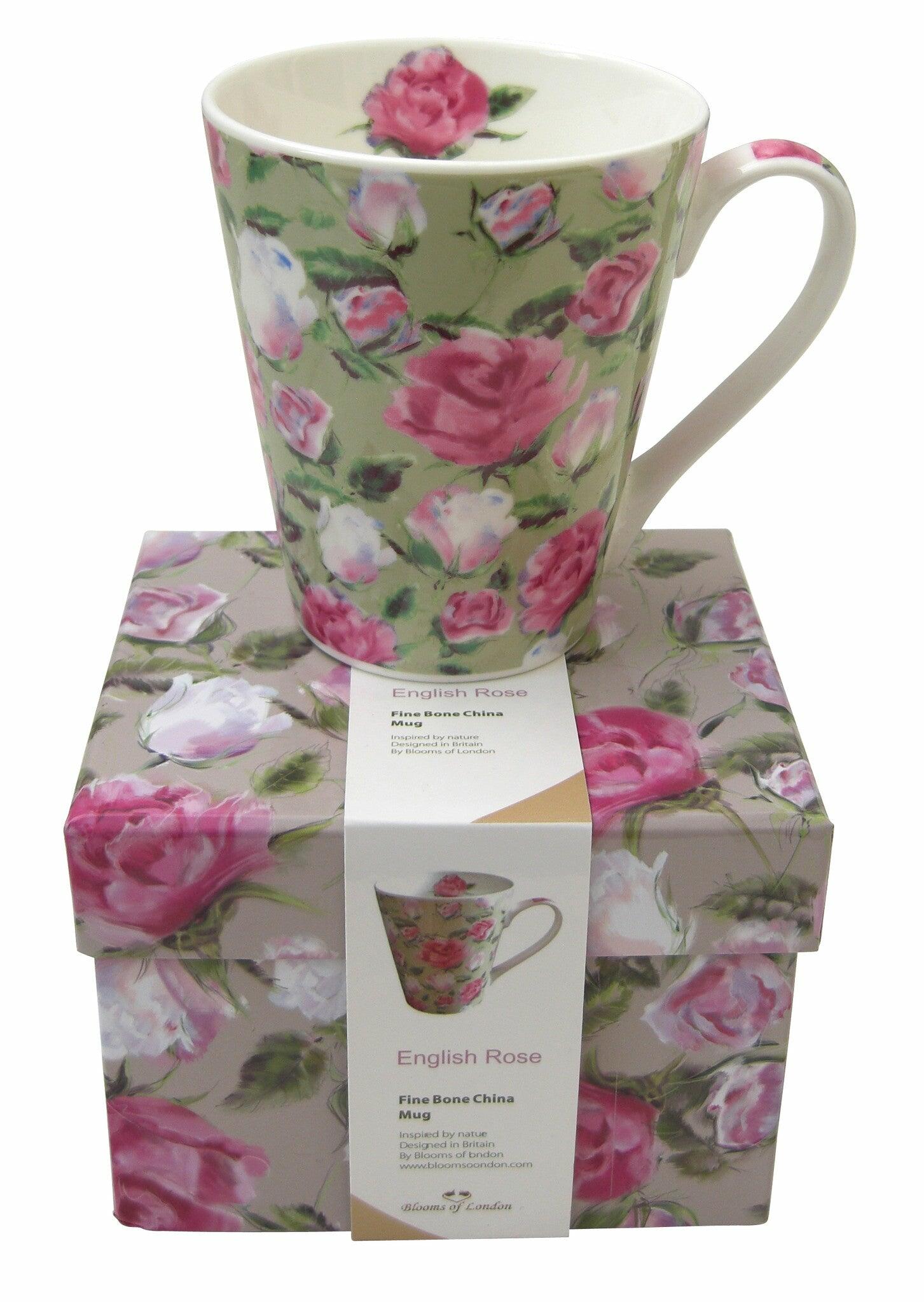 English Rose Mug - Blooms of London - Designs inspired by nature