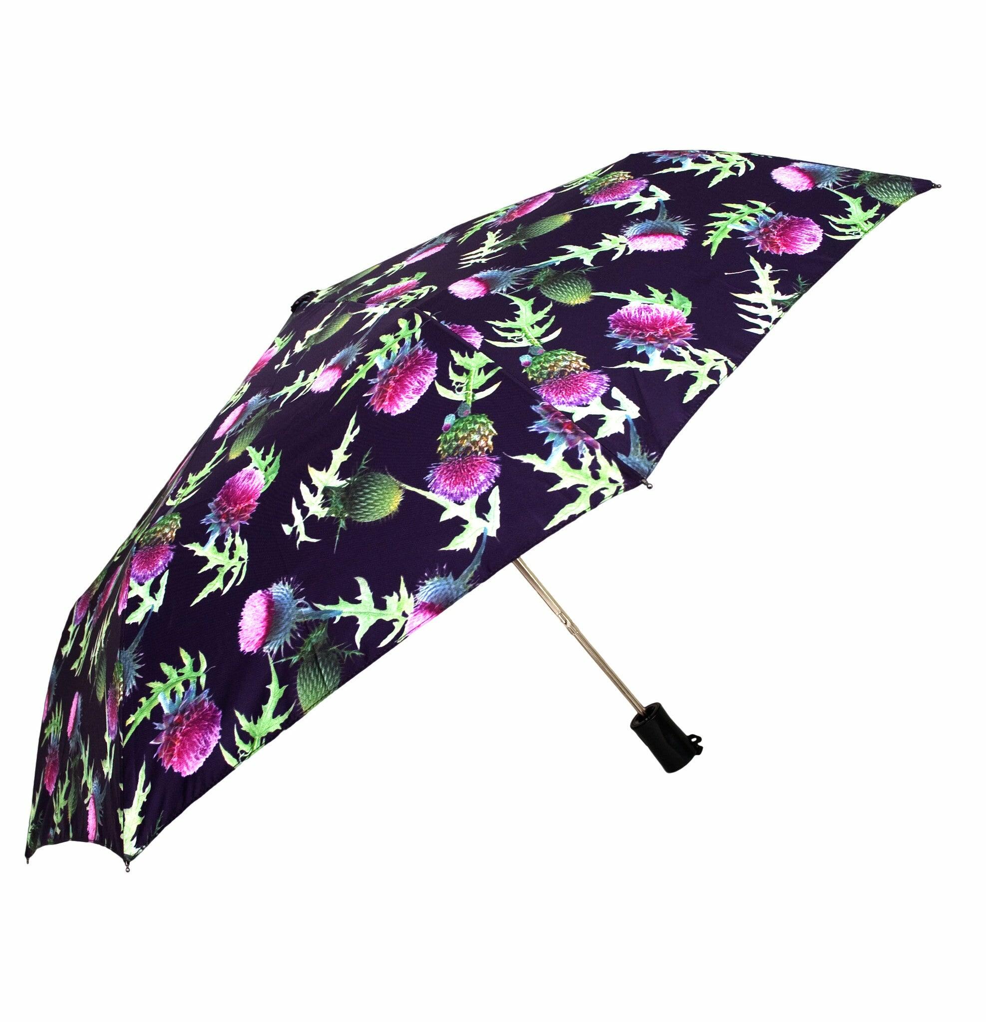 Thistle Design Umbrella - Blooms of London - Designs inspired by nature