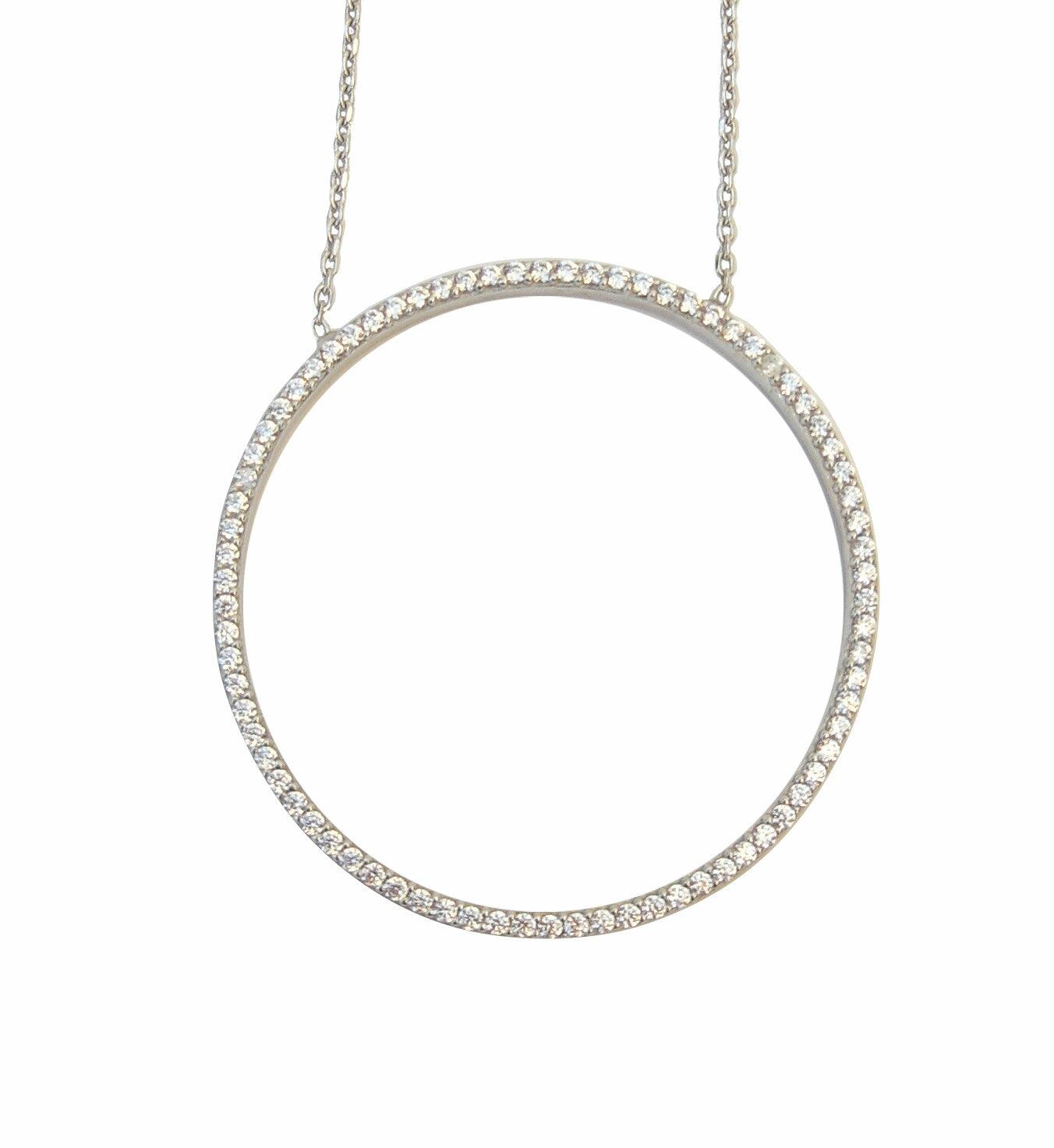 Circle of life L necklace silver - Blooms of London - Designs inspired by nature