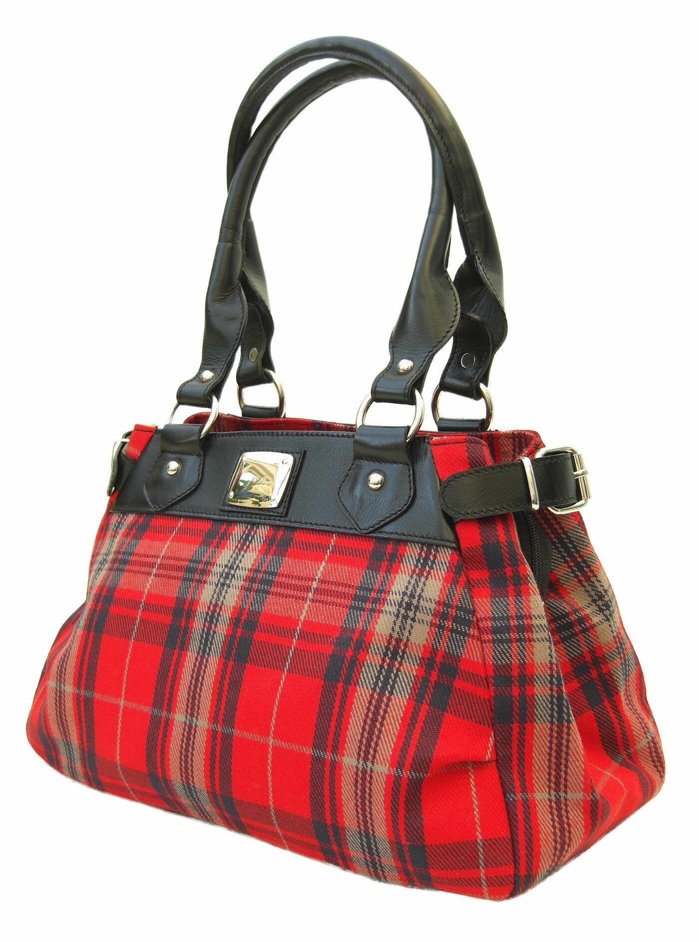 Welsh Harris Tweed Handbag - Blooms of London - Designs inspired by nature