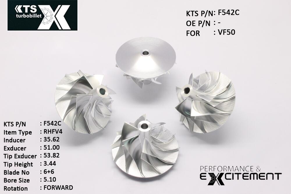 Mfs Compressor Buy your KTS MFS MFSF542C Performance Lightweight Turbo Billet ...