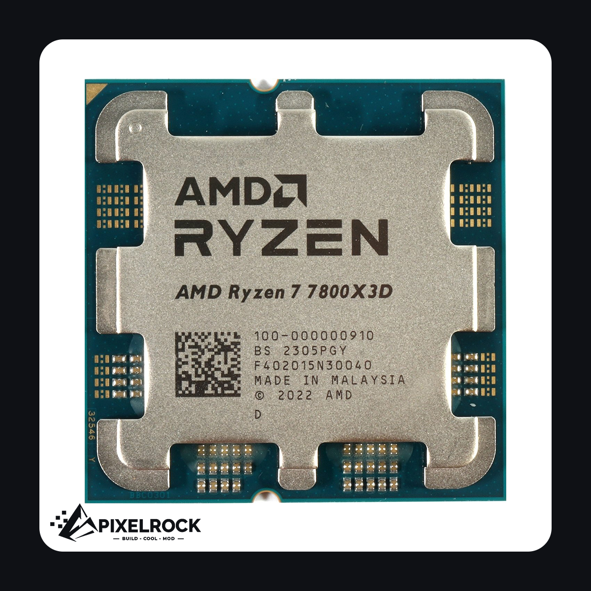AMD Ryzen 7 7800X3D OEM Tray CPU AM5 8 Core 3D V-Cache | PixelRock UK